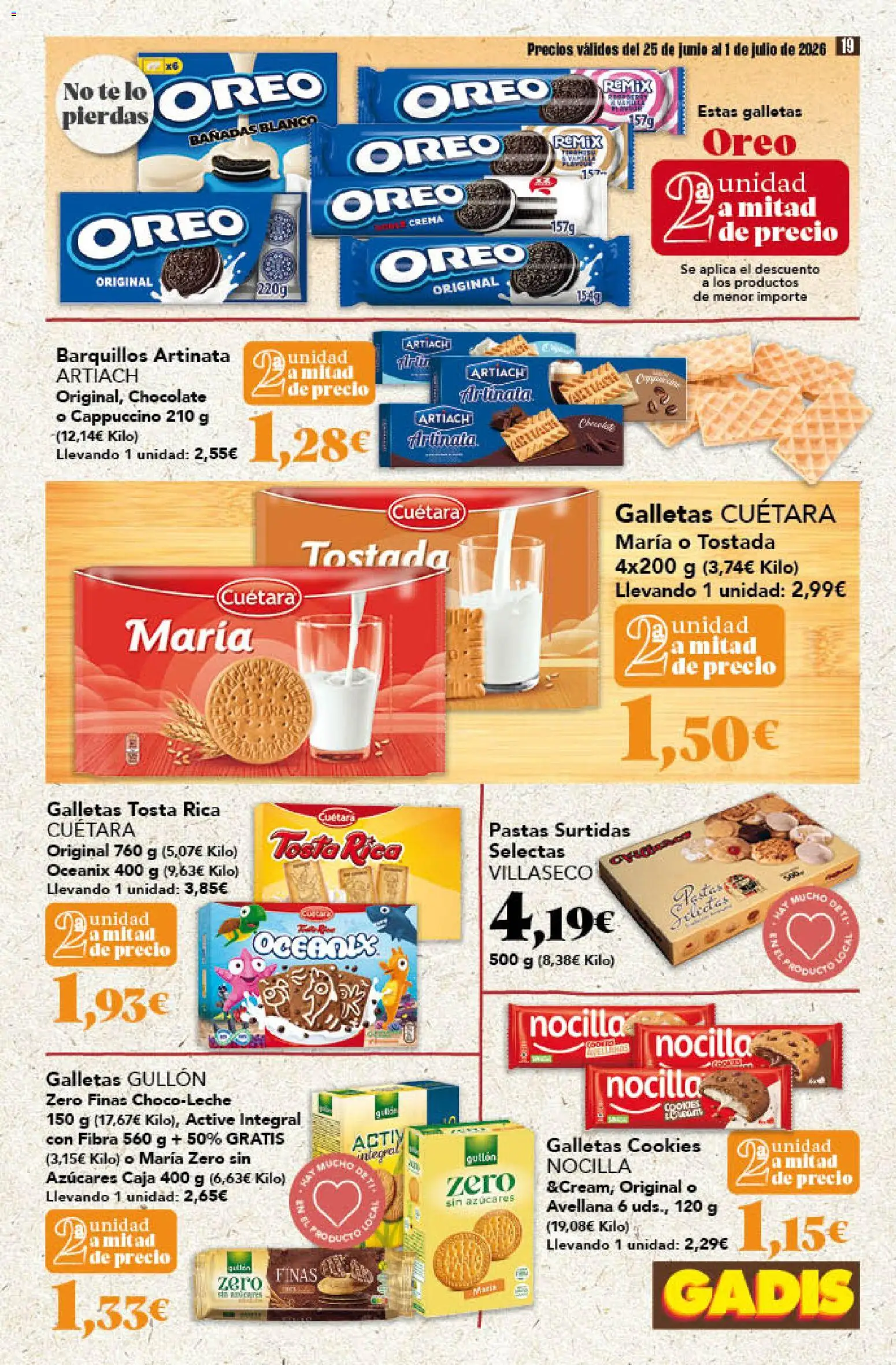 Gadis folleto │ válido desde el 25/06/2026 | Página: 19