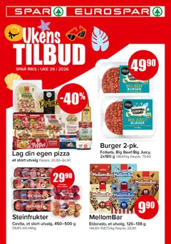 Forhåndsvisning av Spar kundeavis gyldig fra 13/07/2026