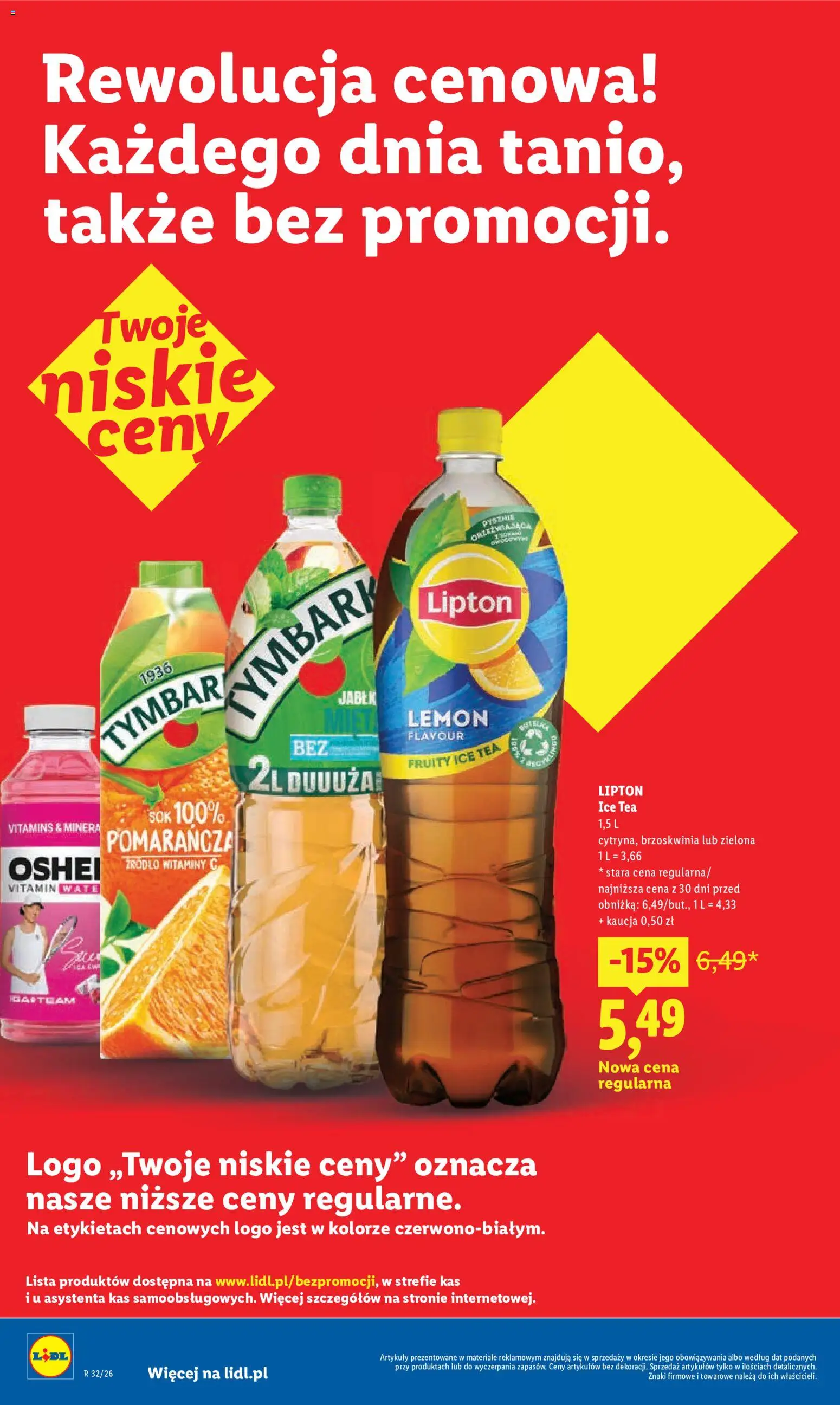 Lidl Polsko leták od 06.08.2026 | Strana: 34 | Produkty: Ice tea
