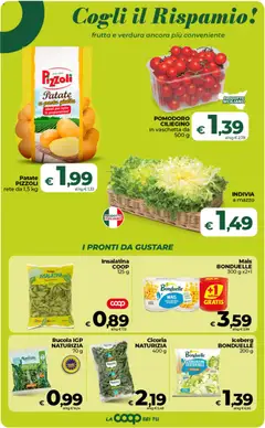 Anteprima del volantino COOP volantino Superstore Sicilia valido a partire dal 18.06.2026 | Pagina: 22 | Prodotti: Patate, Frutta, Pomodoro, Pasta
