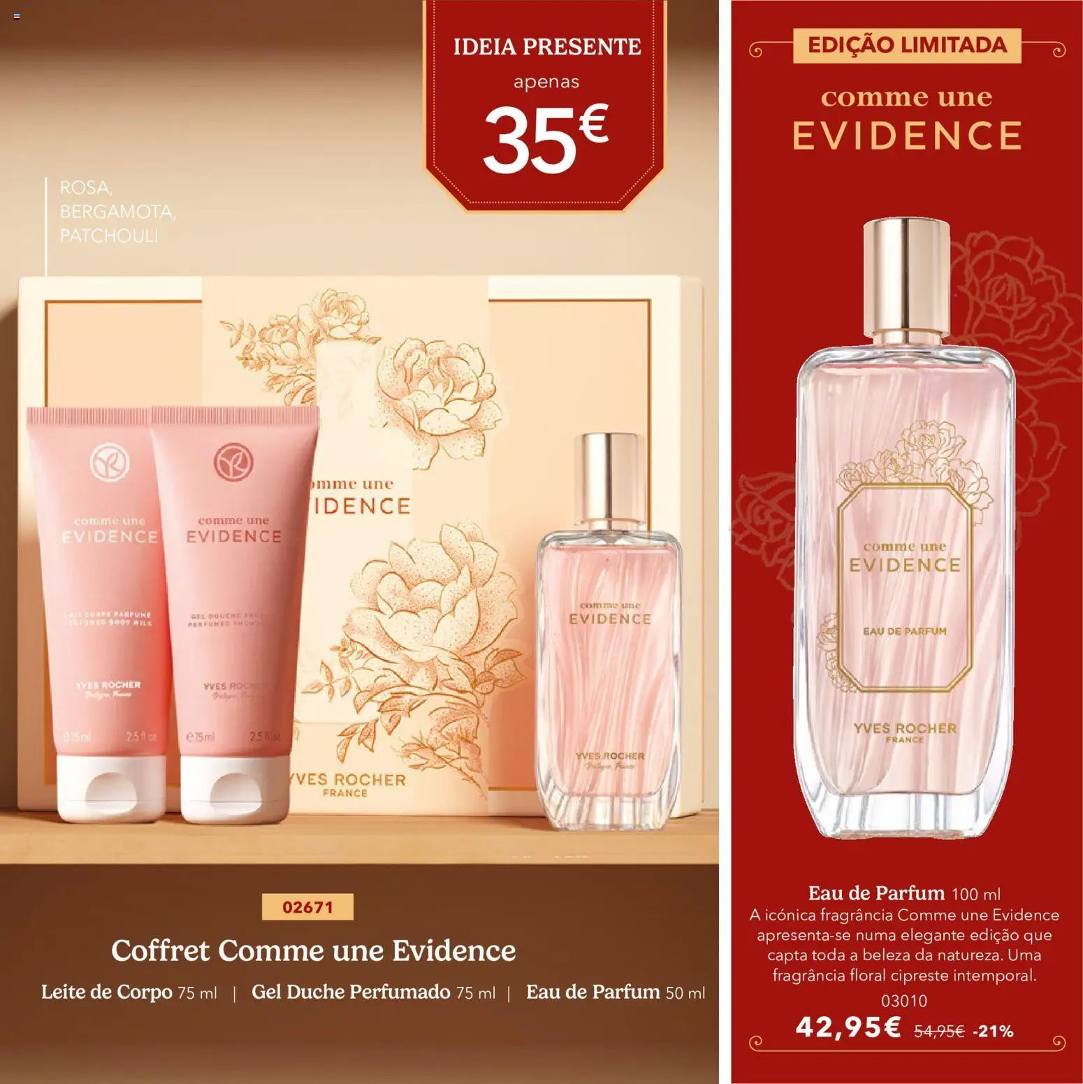 Yves Rocher Catálogo de natal │ válido de 21/10/2026 | Página: 45 | Produtos: Fragrância, Leite