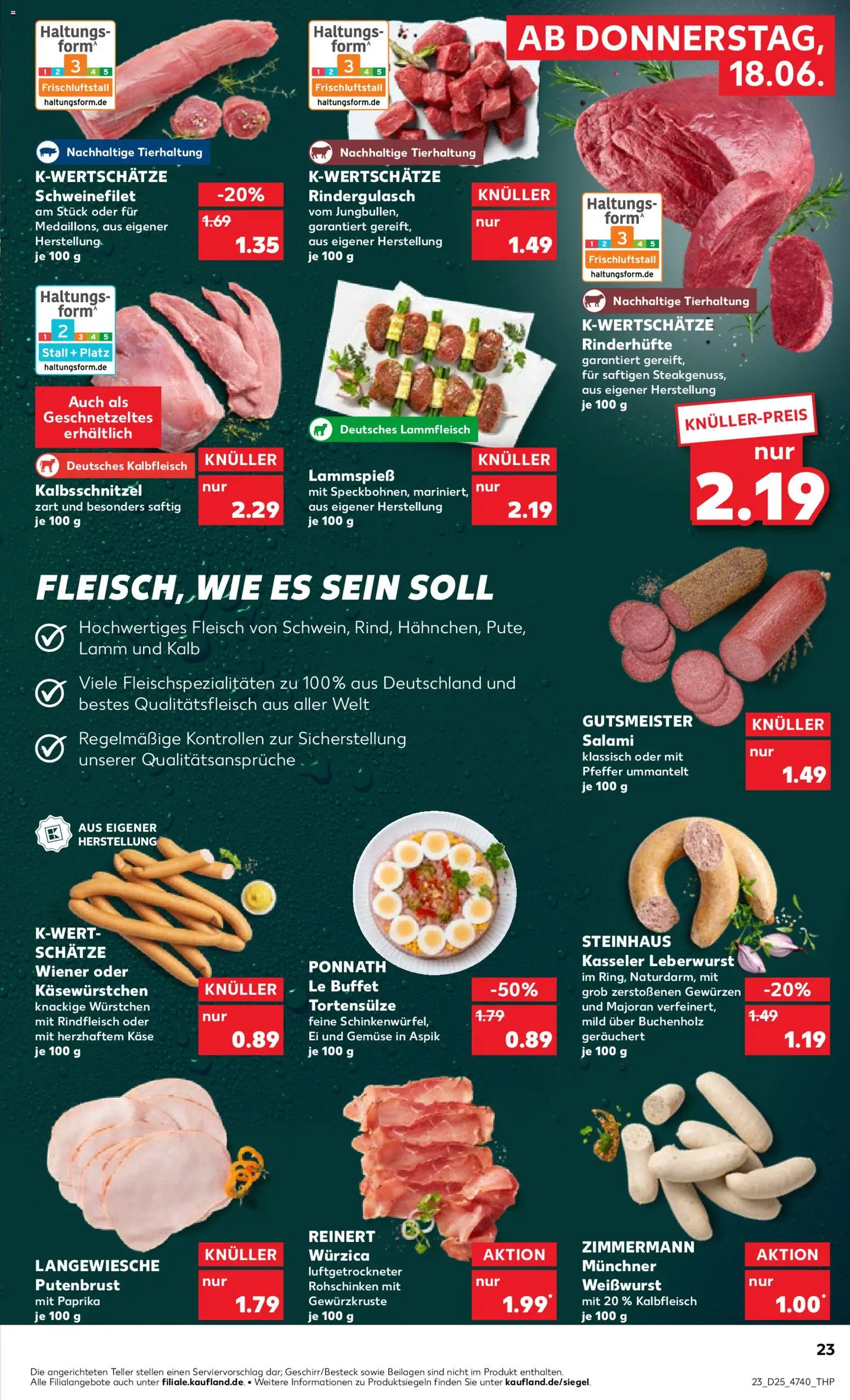 {H1} | Pagina: 23 | Producten: Salami, Kész piskótalap