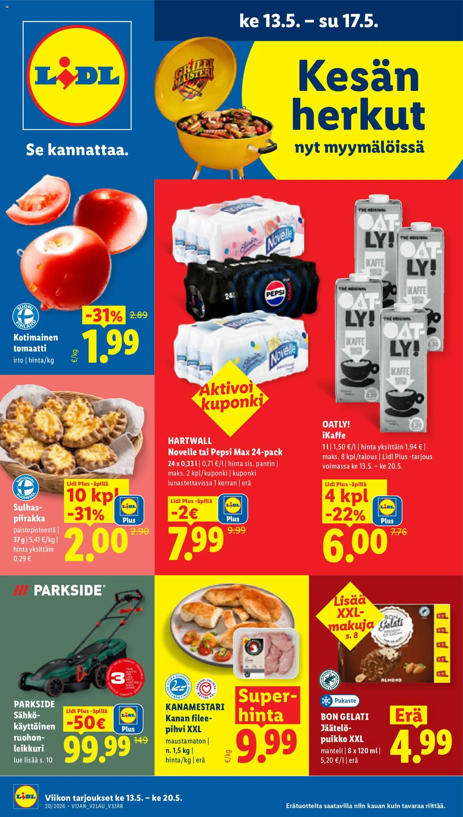 Lidl tarjoukset - Rovaniemi – voimassa 13.05.2026 alkaen | Sivu: 1