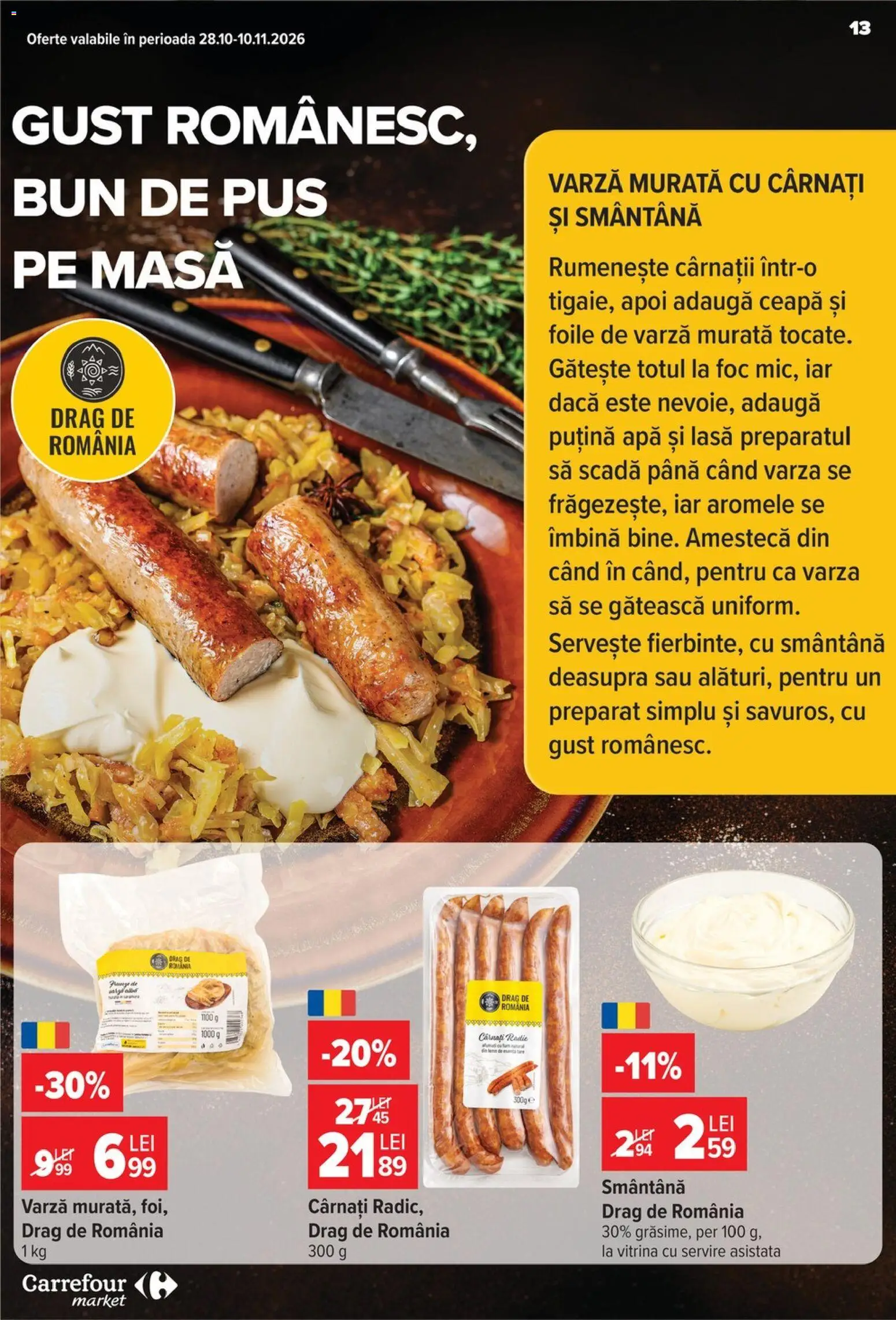 Noul catalog Carrefour – valabil de la 28.10.2026 | Pagină: 13