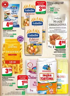 Pogląd oferty "Makaron 5-jajeczny jaja z wolnego wybiegu nitki Lubella, Makaron 5-jajeczny jaja z wolnego wybiegu nitki" - ważna od 10.06.2026 | Strona: 22