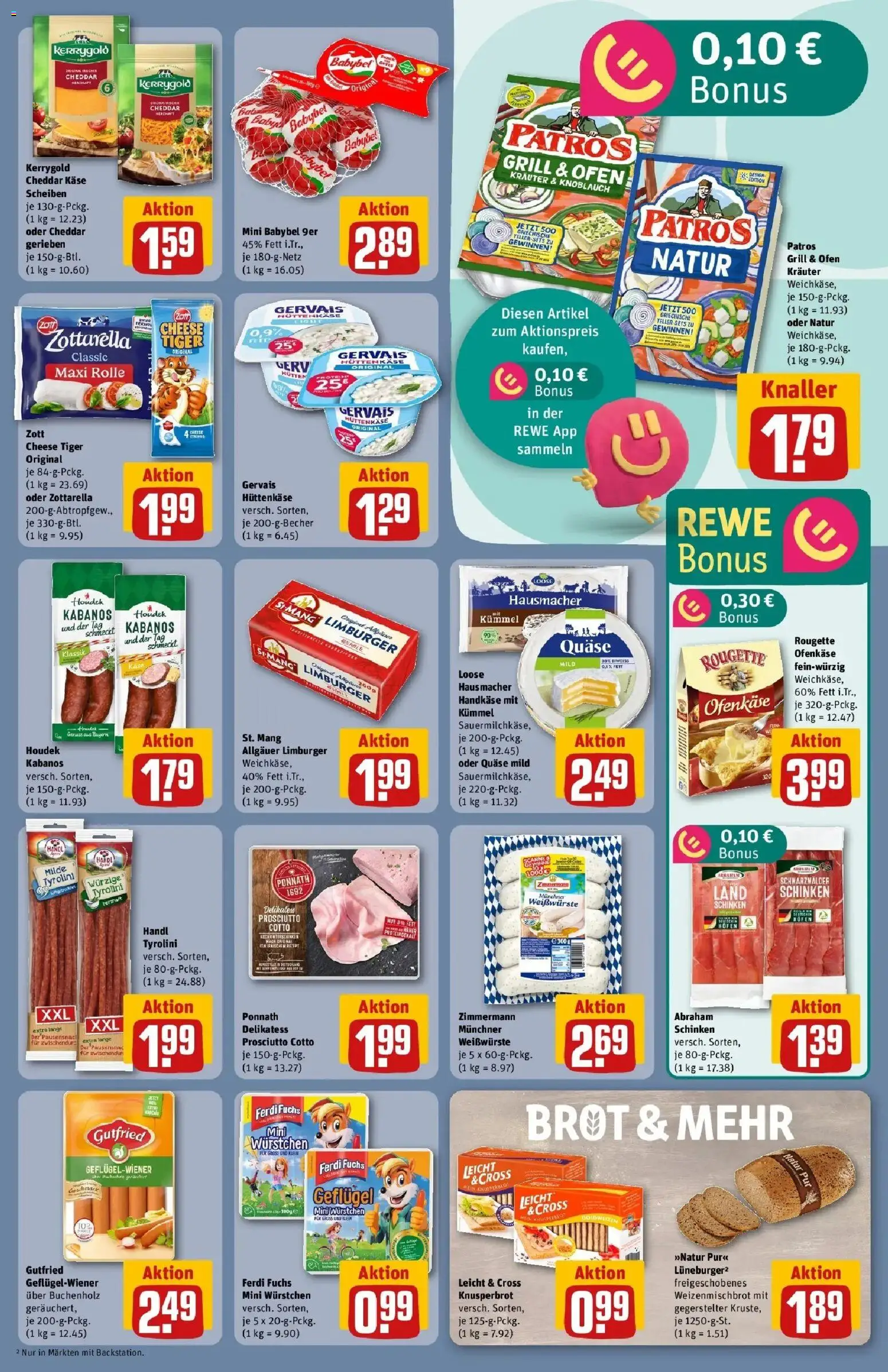 Rewe Prospekt Berlin / Neukölln – gültig ab 17.05.2026 | Seite: 13 | Produkte: Ofen, Käse, Rougette ofenkase, Hüttenkäse