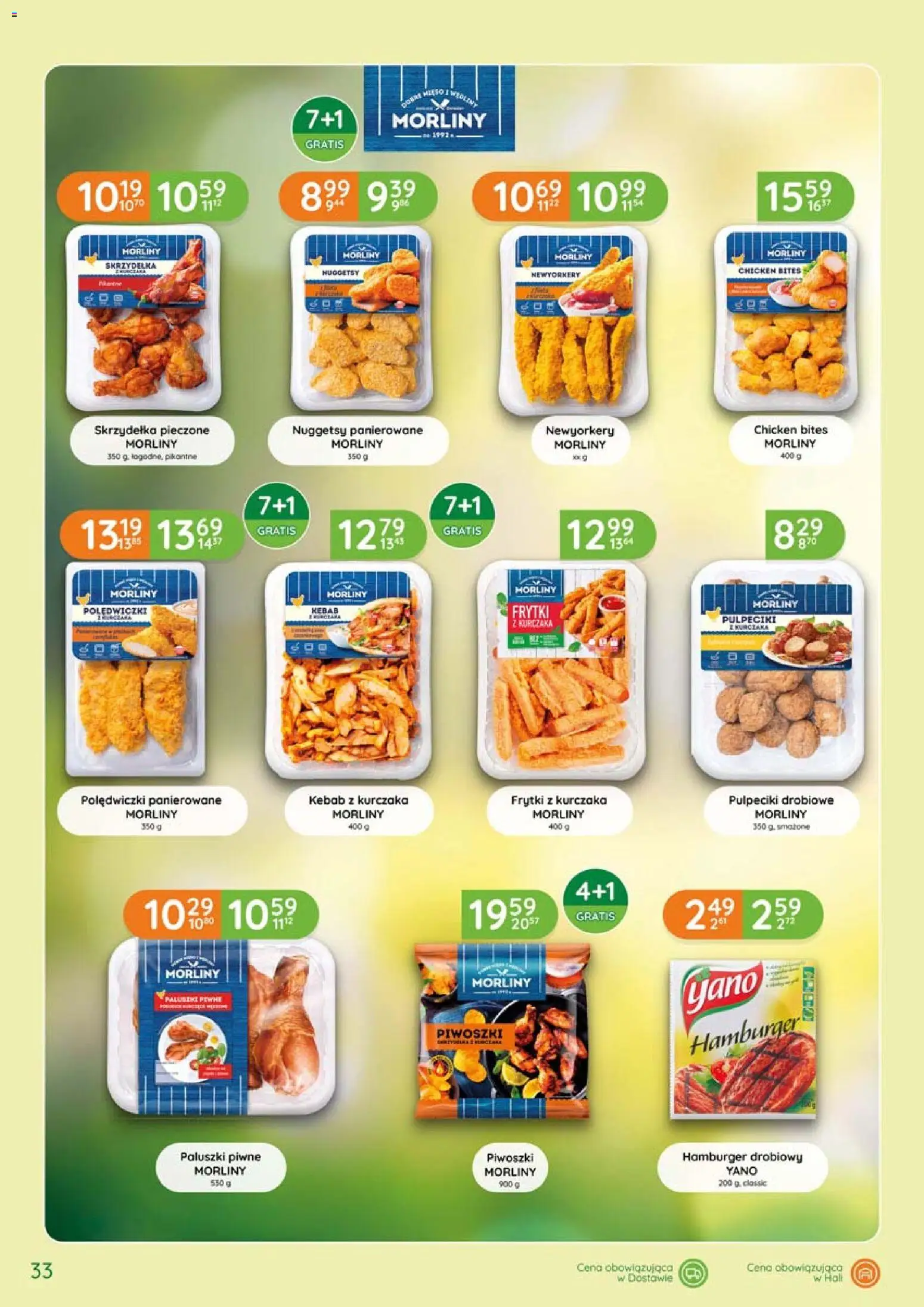 Eurocash gazetka - Katalog Wędlin od 04.06.2026 | Strona: 33 | Produkty: Kebab, Hamburger, Paluszki, Frytki