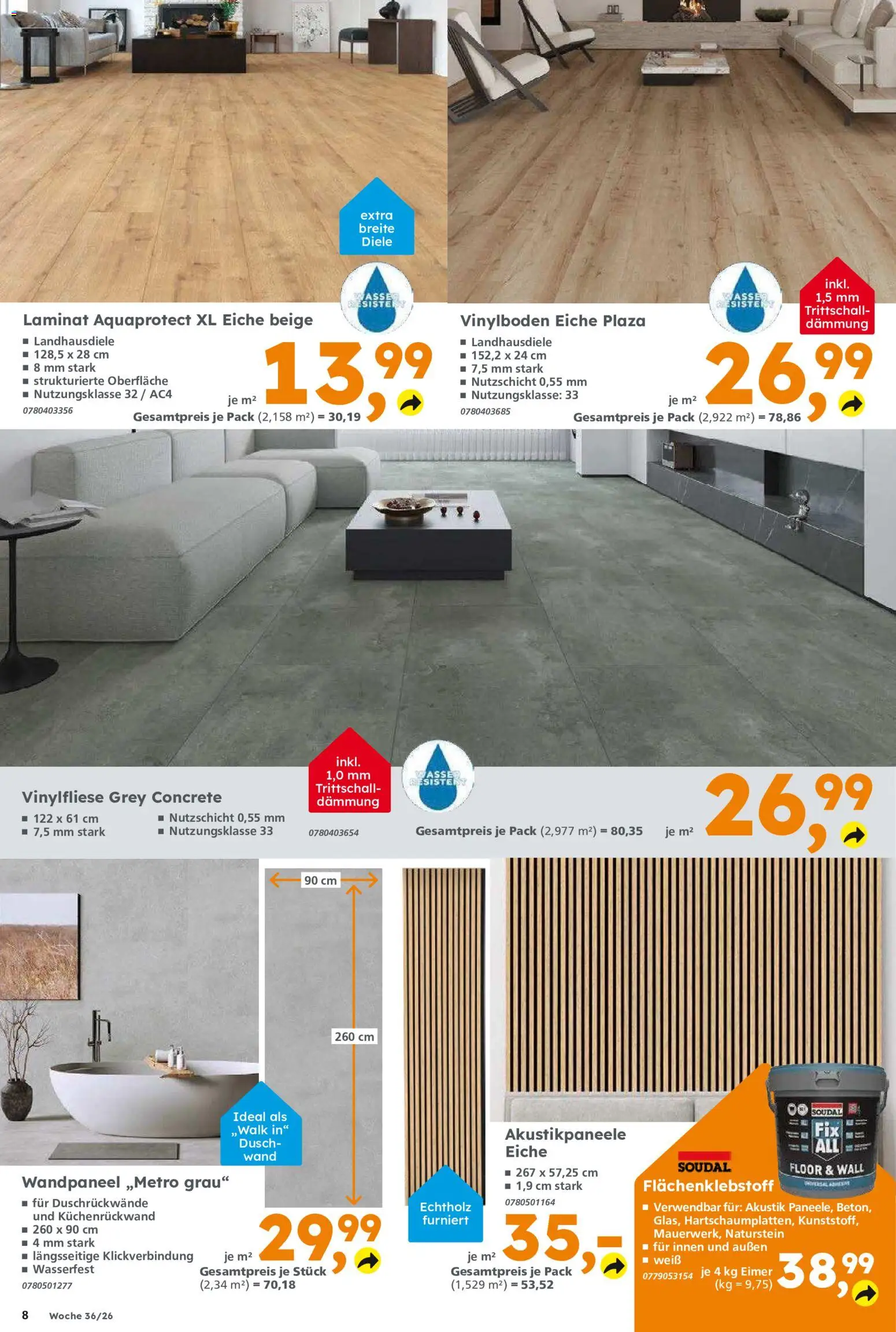 Globus Baumarkt Prospekt Weinstadt-Endersbach – gültig ab 31.08.2026 | Seite: 8