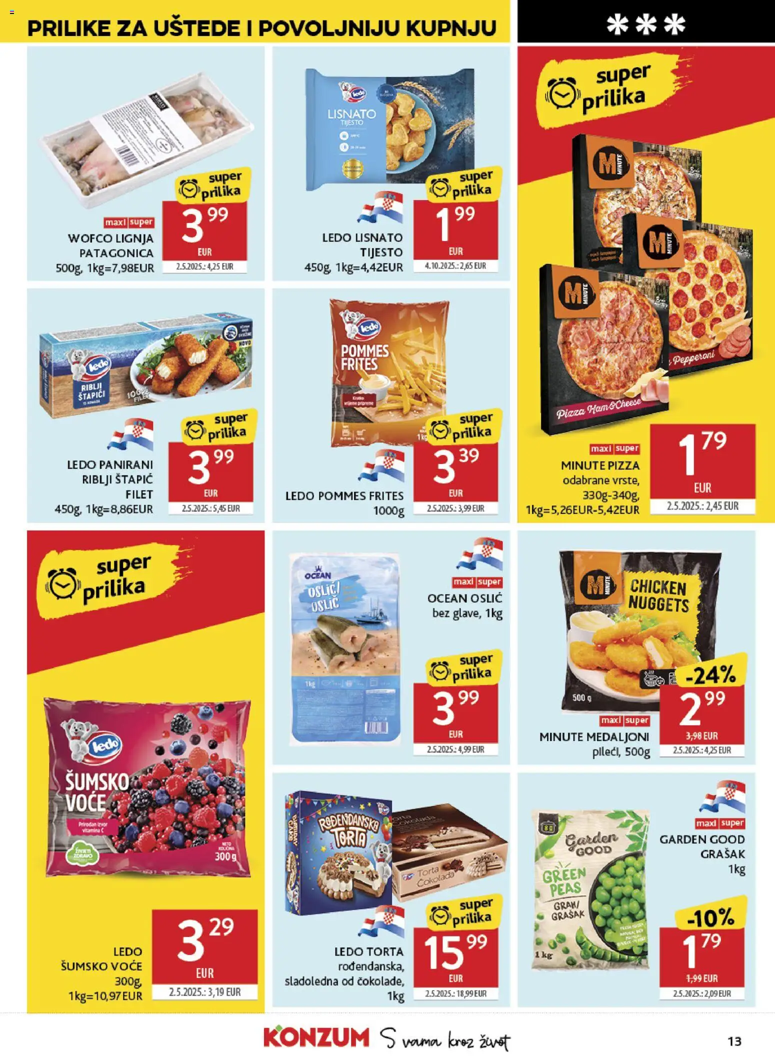 Konzum katalog | vrijedi od 26.08.2026 | Stranica: 13