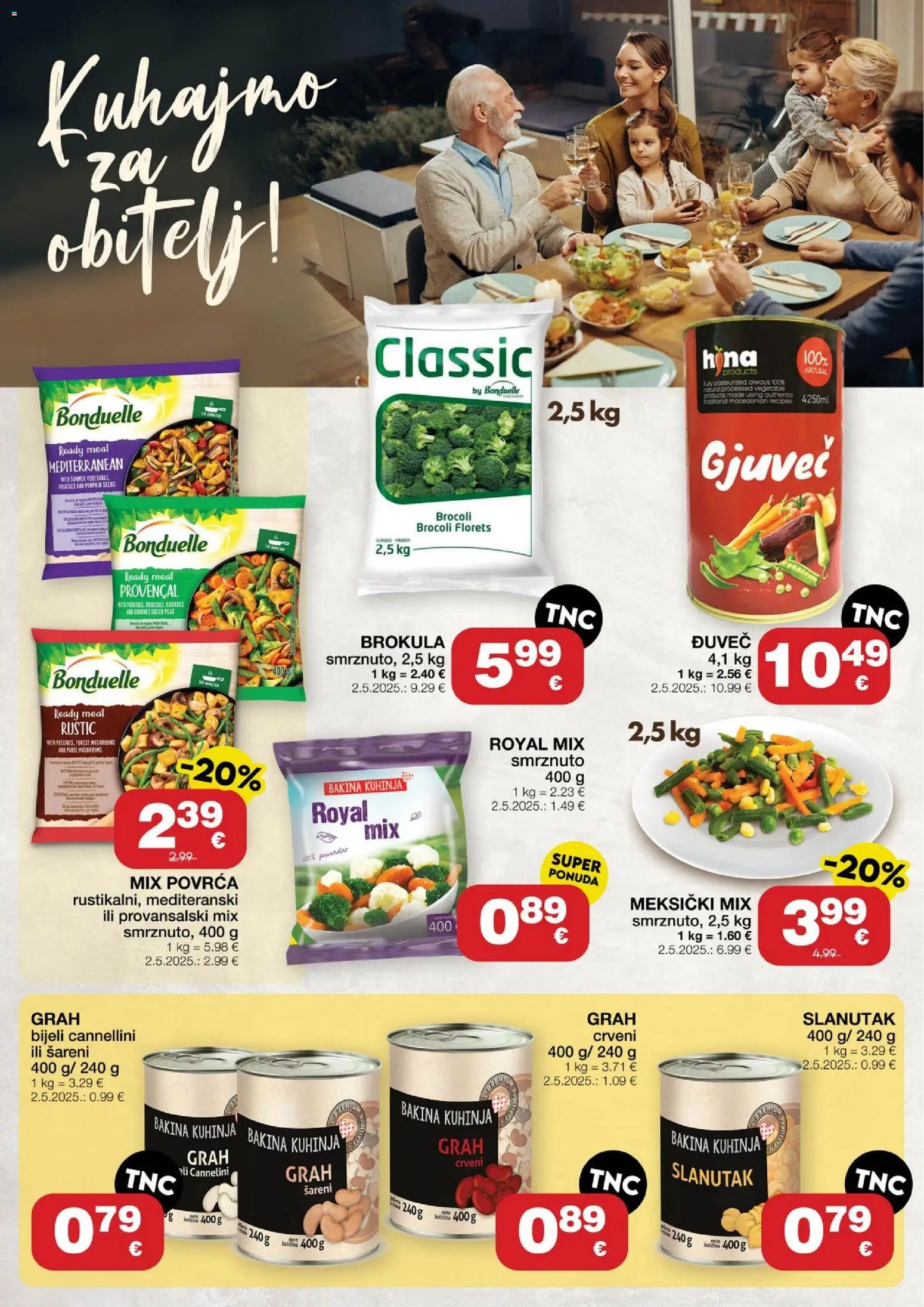 Stanić Diskont katalog | vrijedi od 03.09.2026 | Stranica: 6 | Proizvodi: Brokula, Grah, Kuhinja, Slanutak