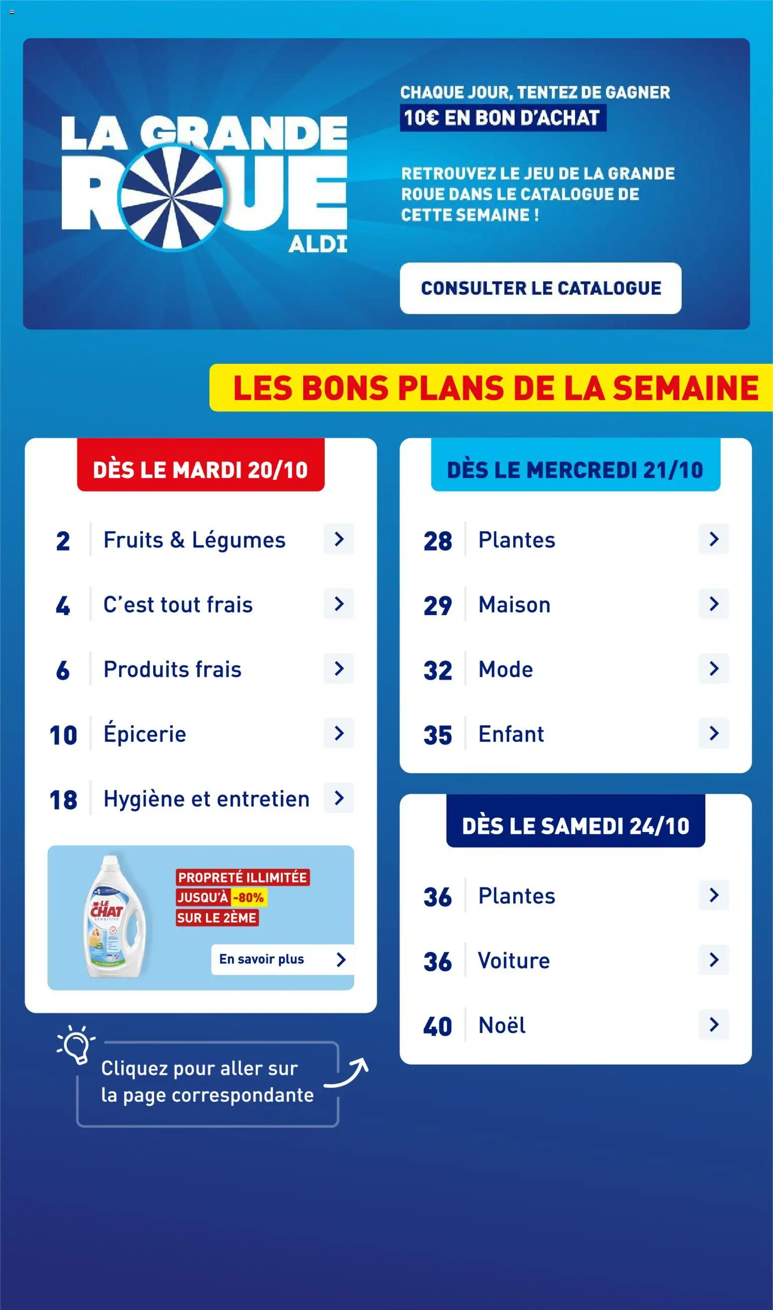 {H1} | Page: 3 | Produits: Lessive liquide Le Chat, Fruits, Détergent, Hygiène