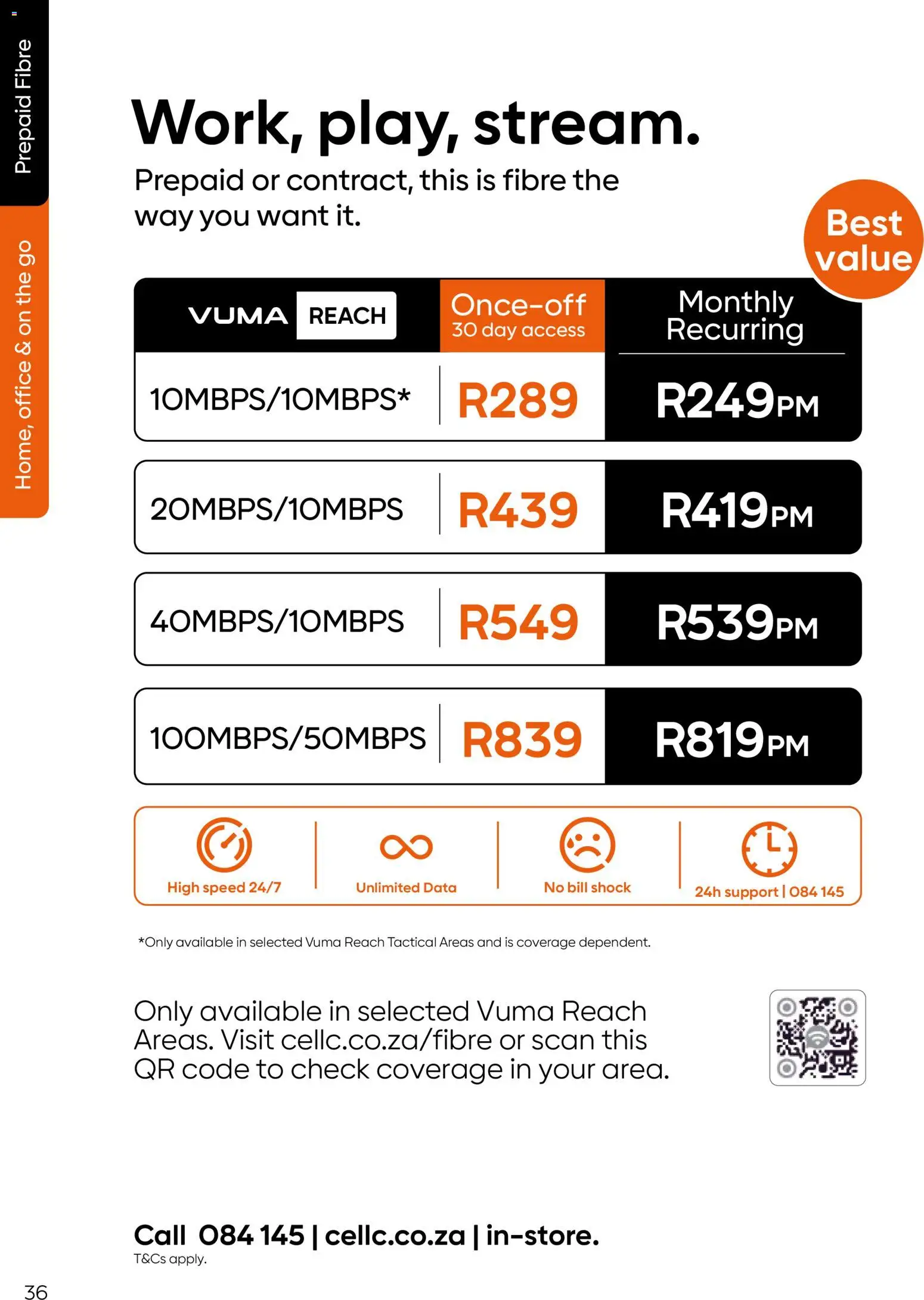 New Cell C catalogue – valid from 19.06.2026 | Page: 38