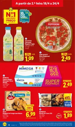 Pré-visualização MONISSA Rissóis de Carne XXL, Meat Pies XXL Emb. 588 g válido de 18.05.2026 | Página: 12