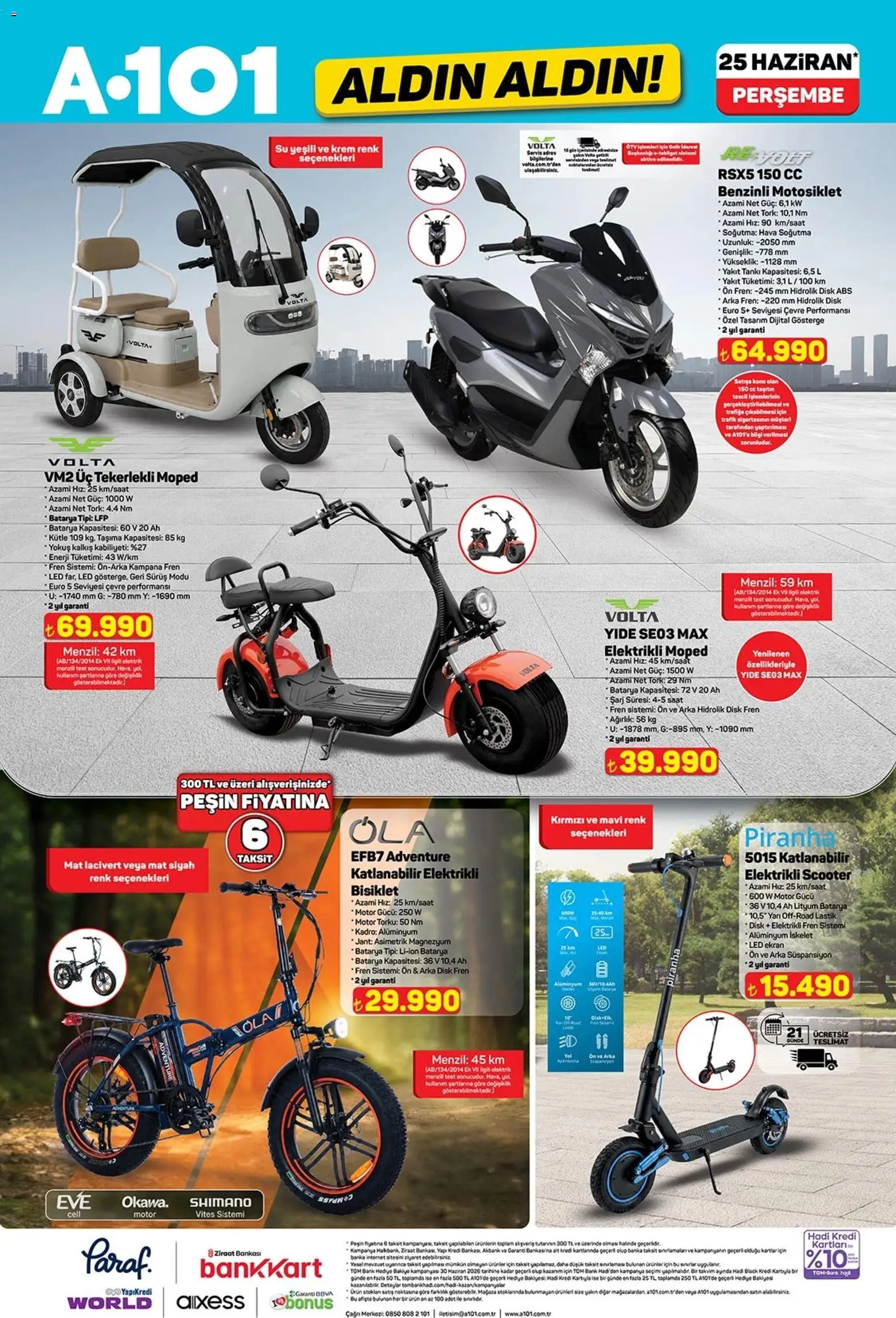 A101 - Katalog Aldın Aldın - 25 Haziran 2026 tarihinden itibaren geçerlidir | Sayfa: 9