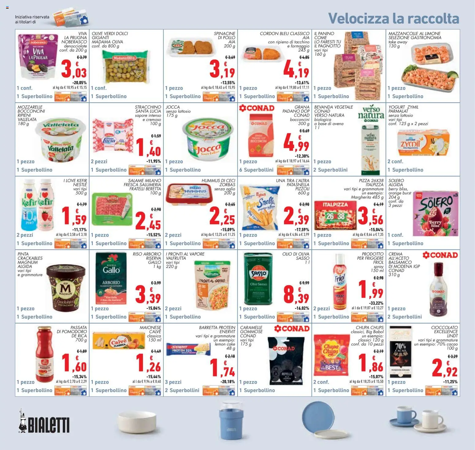 Volantino Conad del 16/07/2026 | Pagina: 26 | Prodotti: Maionese, Olio, Aglio, Passata di pomodoro
