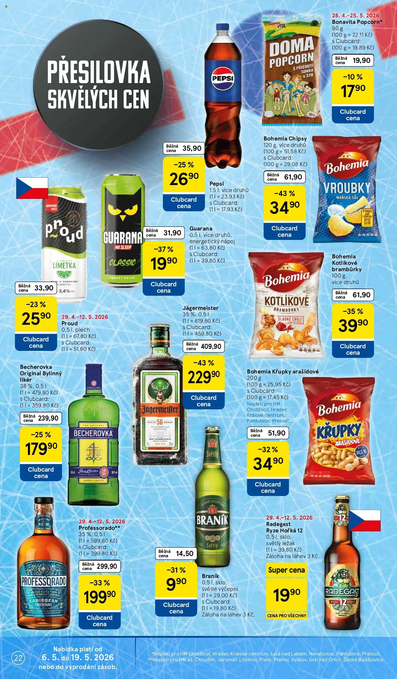 Tesco leták - Hypermarket od 06.05.2026 | Strana: 22