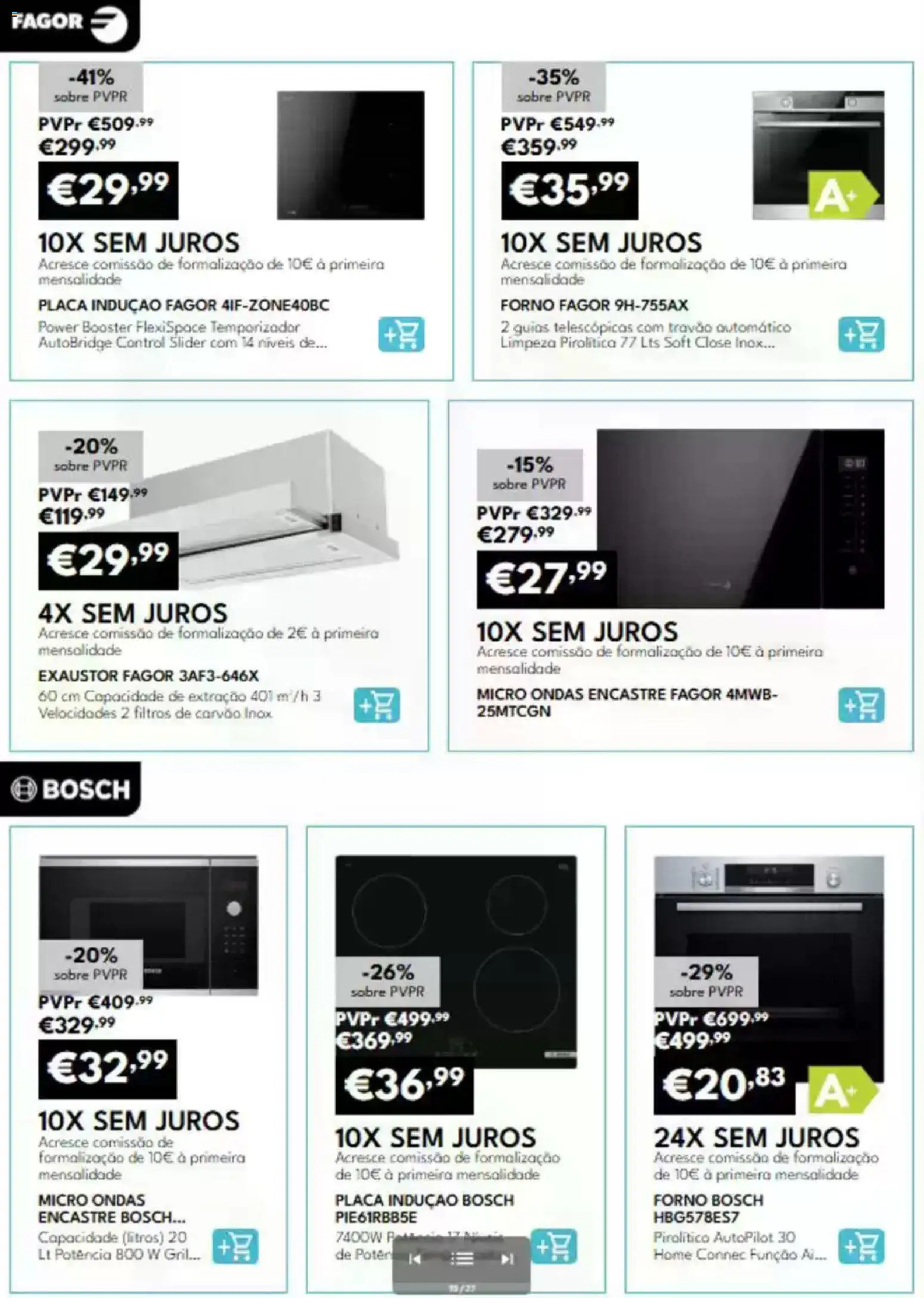 Radio Popular folheto 24x sem Juros │ válido de 01/07/2026 | Página: 19 | Produtos: Forno, Exaustor