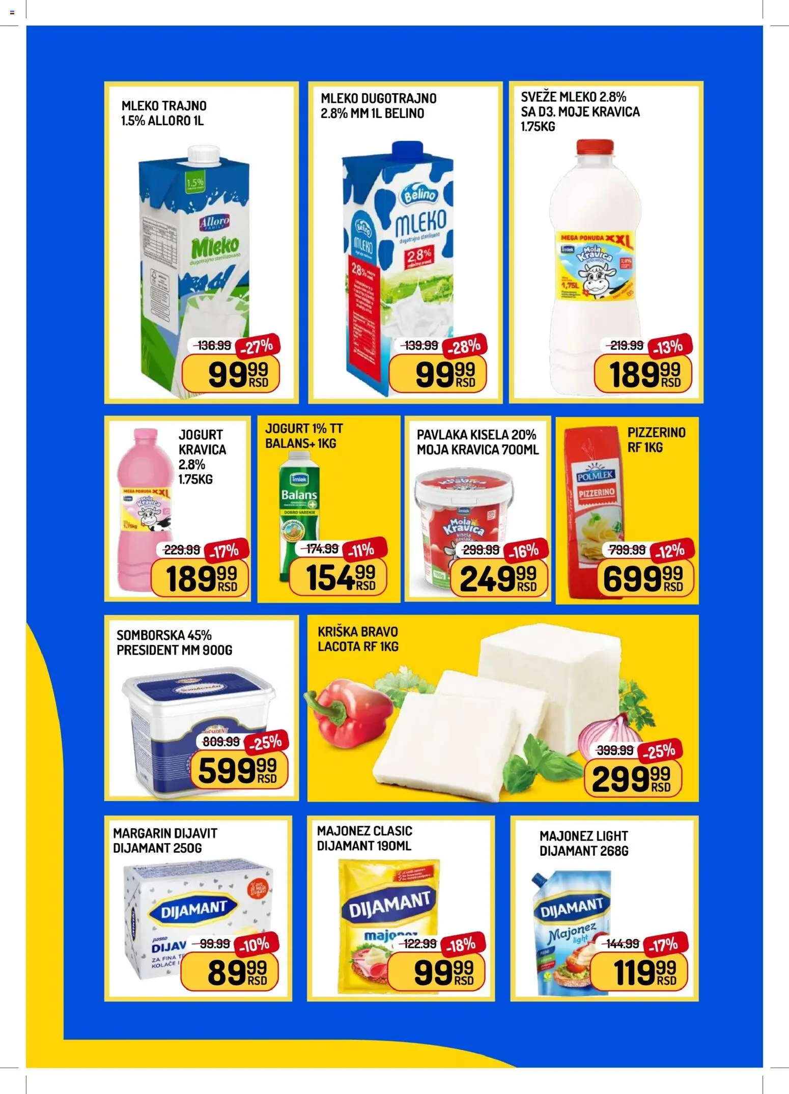 Aman katalog - važi od 12.06.2026 | Strana: 4 | Proizvode: Majonez, Sveže mleko, Mleko, Pavlaka