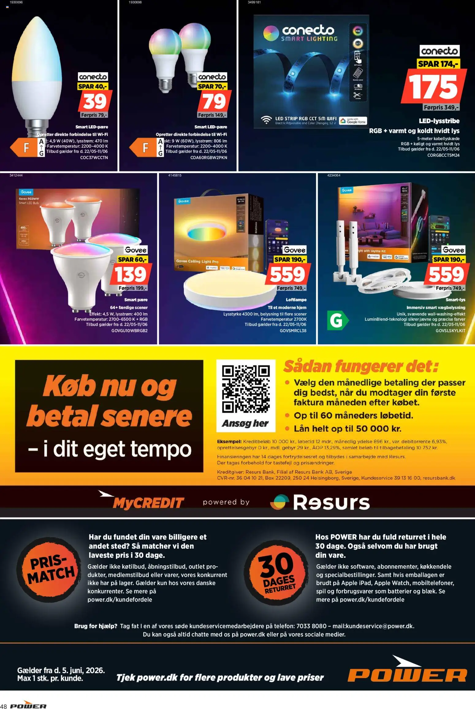 Power tilbudsavis – gyldig fra 05.06.2026 | Side: 48 | Produkter: Batterier, Telefon, Søm, Spil