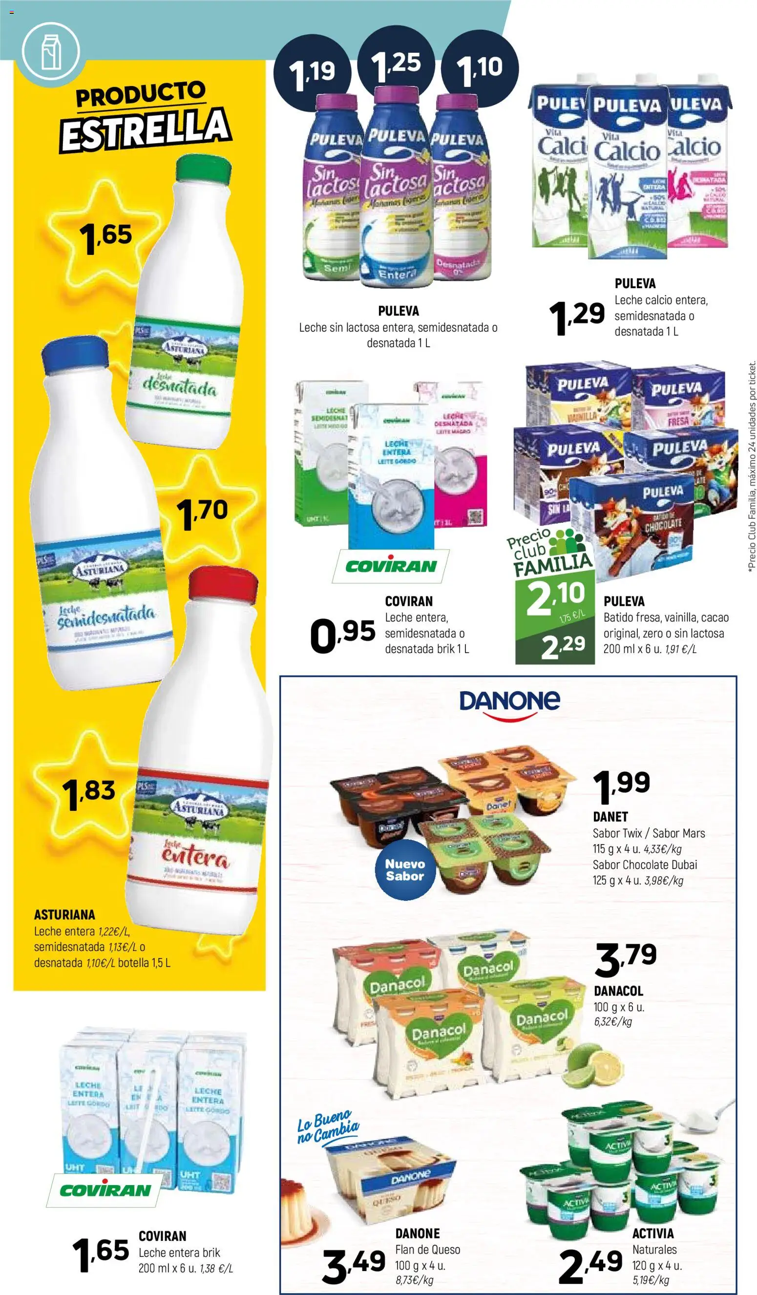 Coviran - Figueres │ válido desde el 05.05.2026 | Página: 10 | Productos: Leche entera, Queso, Chocolate, Φρυγανιές σικάλεως