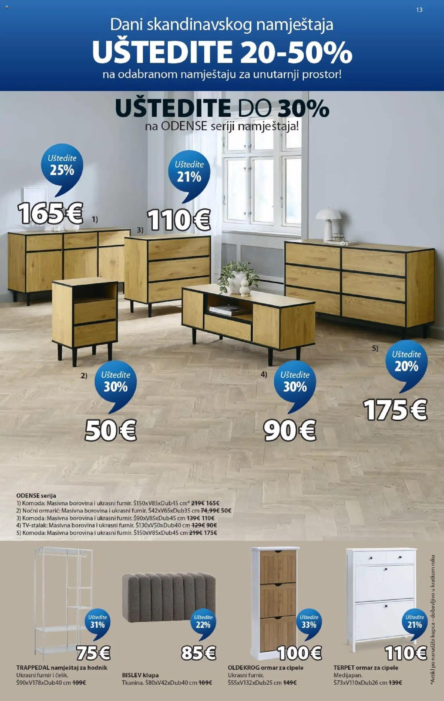 JYSK katalog | vrijedi od 09.09.2026 | Stranica: 13