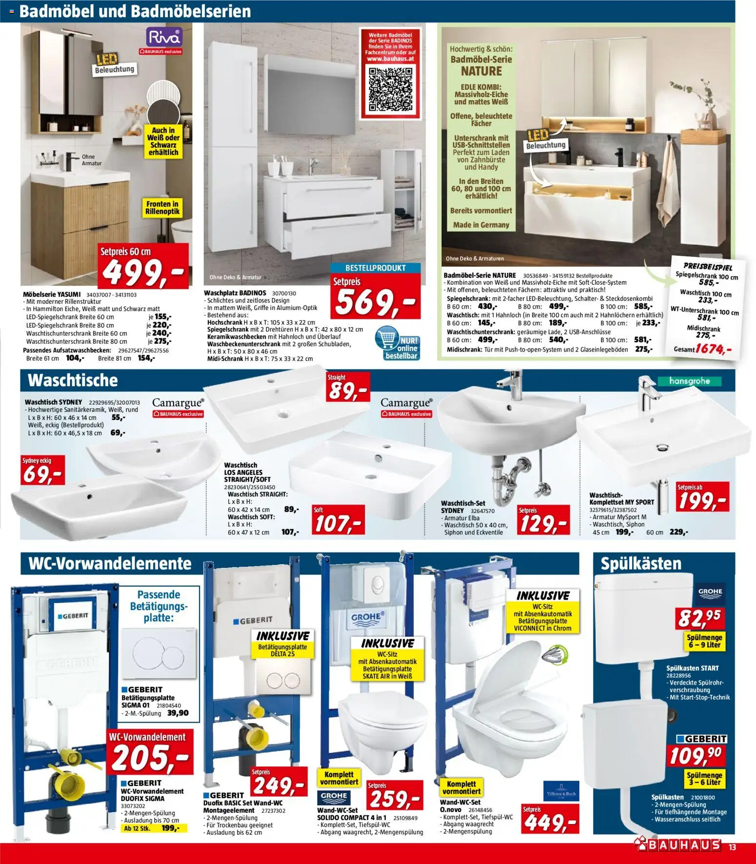 Bauhaus Prospekt aktuell gültig ab 19.08.2026 | Seite: 13 | Produkte: Zahnbürste