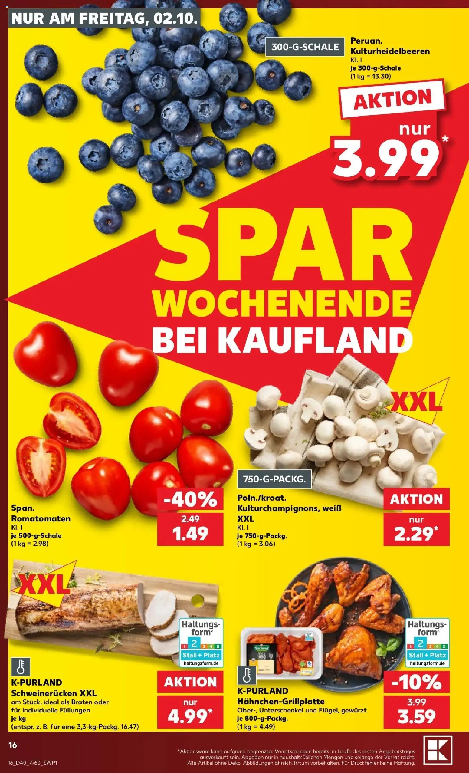 Prospekt Kaufland ab 28.09.2026 » Angebote Online zum Blättern | Seite: 26 | Produkte: Schweinerucken