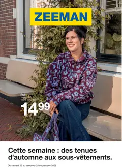 Zeeman publicité - Voorbeeld van een folder van Zeeman, geldig van 12/09/2026