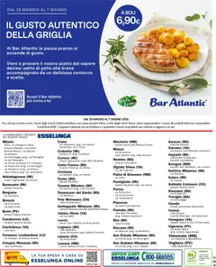 Anteprima del volantino Esselunga S volantino Griglia Milano valido a partire dal 28.05.2026 | Pagina: 20 | Prodotti: Pollo, Tè, Piatto, Griglia