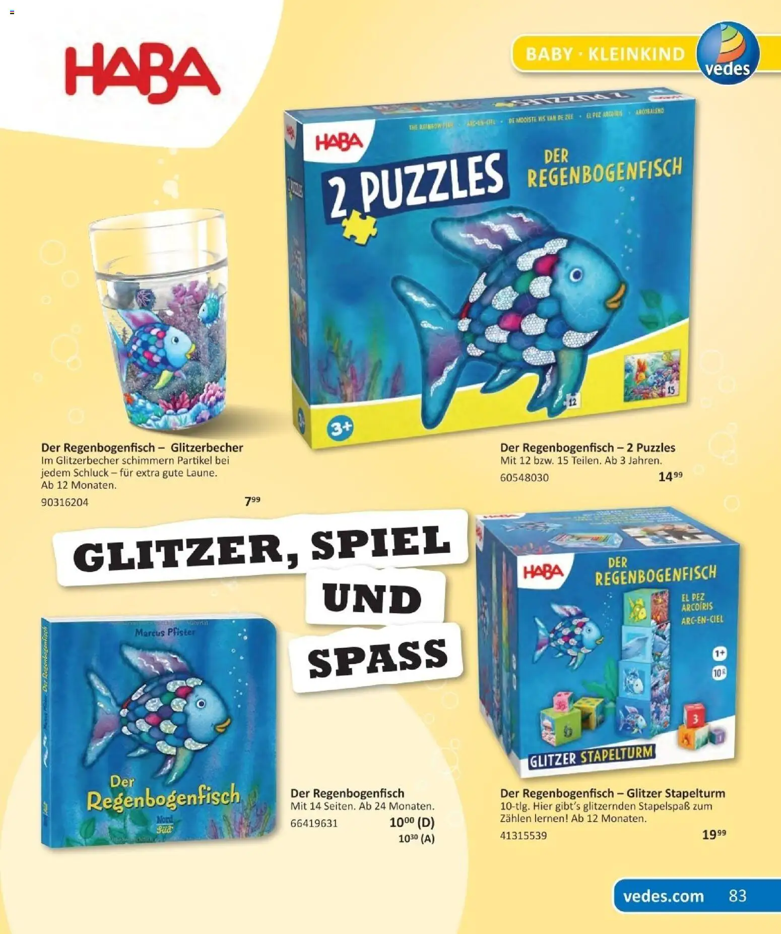Vedes Das grosse buch der wünsche – gültig ab 01.10.2026 | Seite: 83 | Produkte: Spiel, Batterien