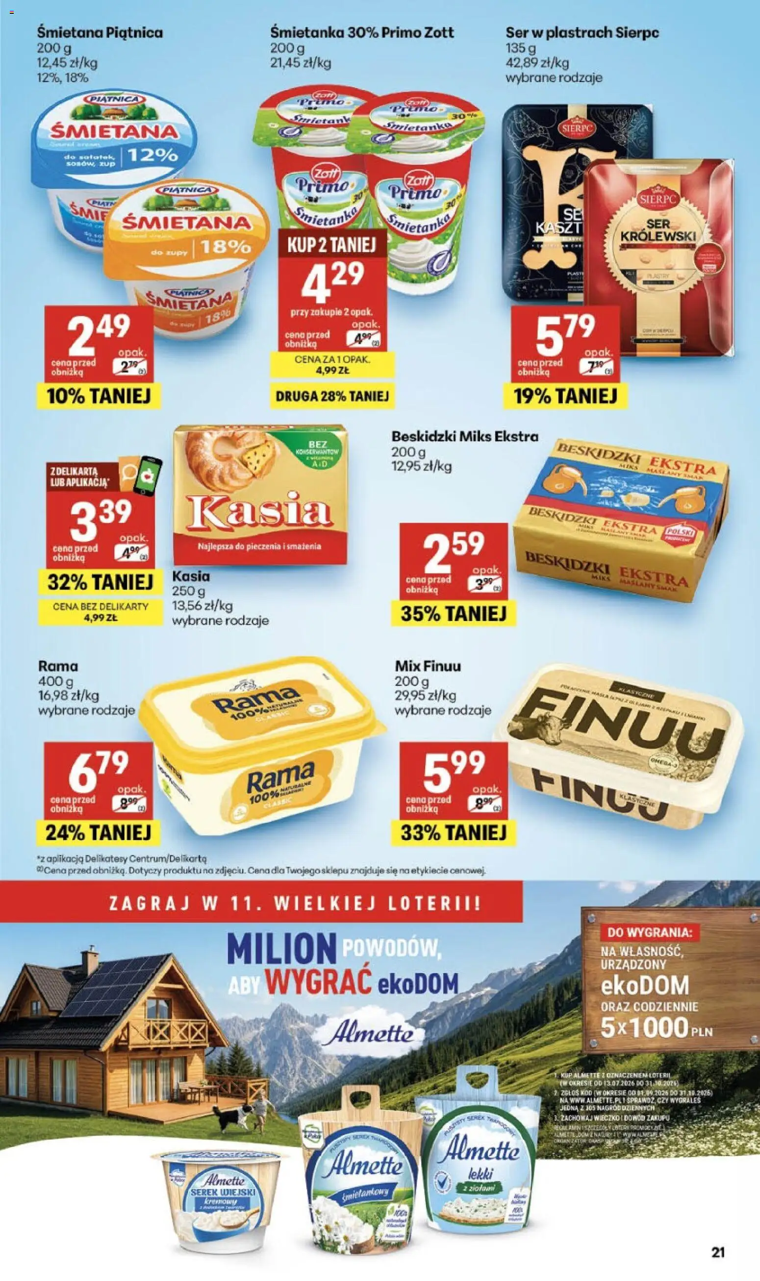 Delikatesy Centrum gazetka - Sklepy Własne od 15.10.2026 | Strona: 21