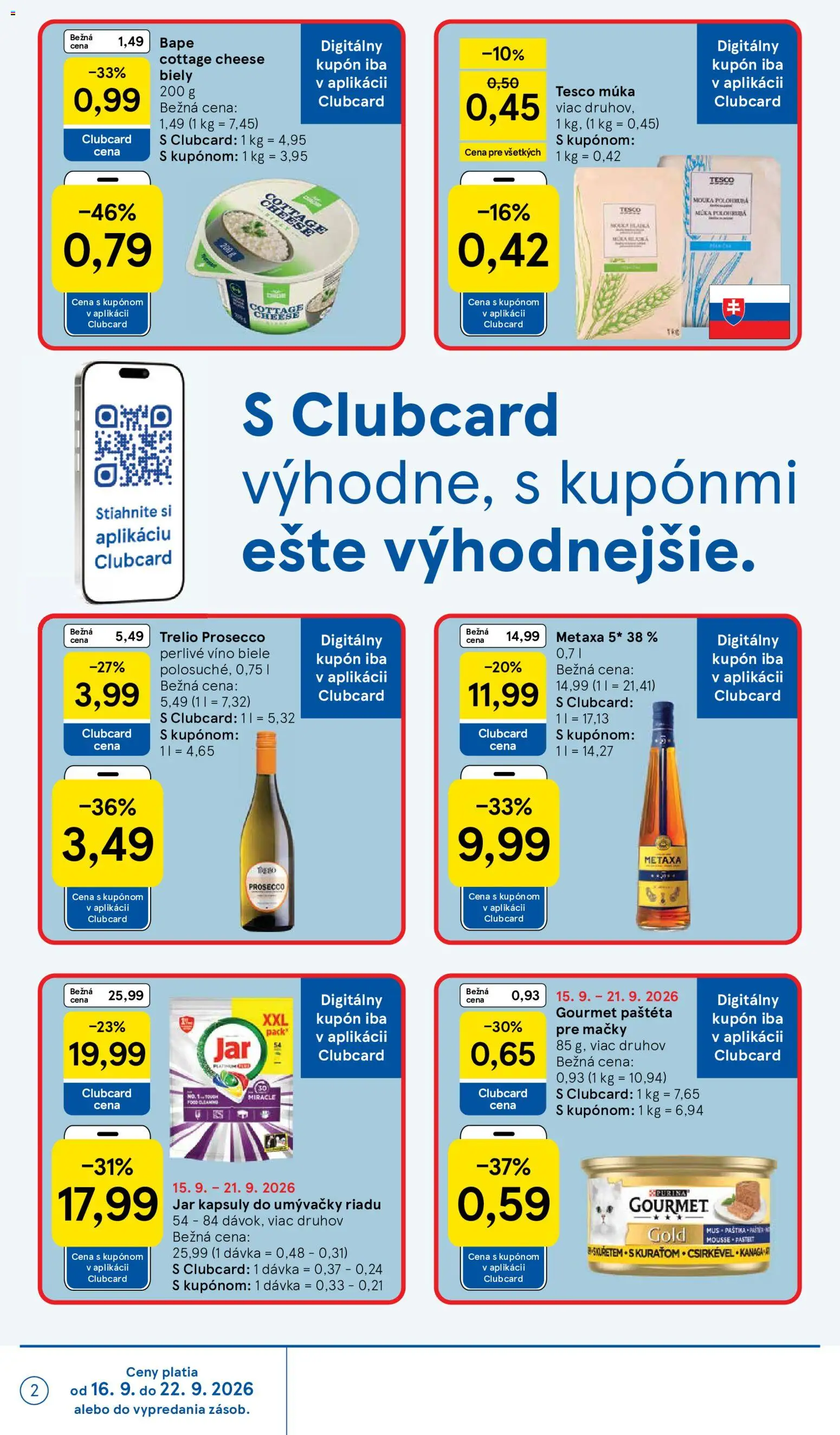 Nové Tesco akcie – leták je platný od 16.09.2026 | Strana: 2