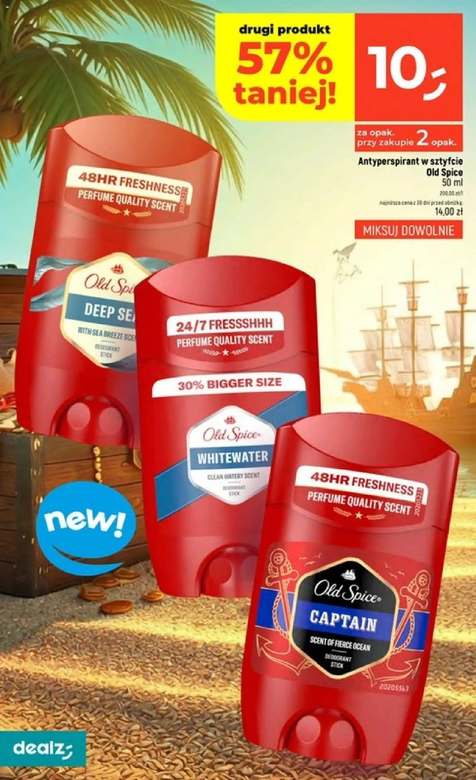Dealz gazetka od 23.07.2026 | Strona: 20 | Produkty: Antyperspirant, Old spice