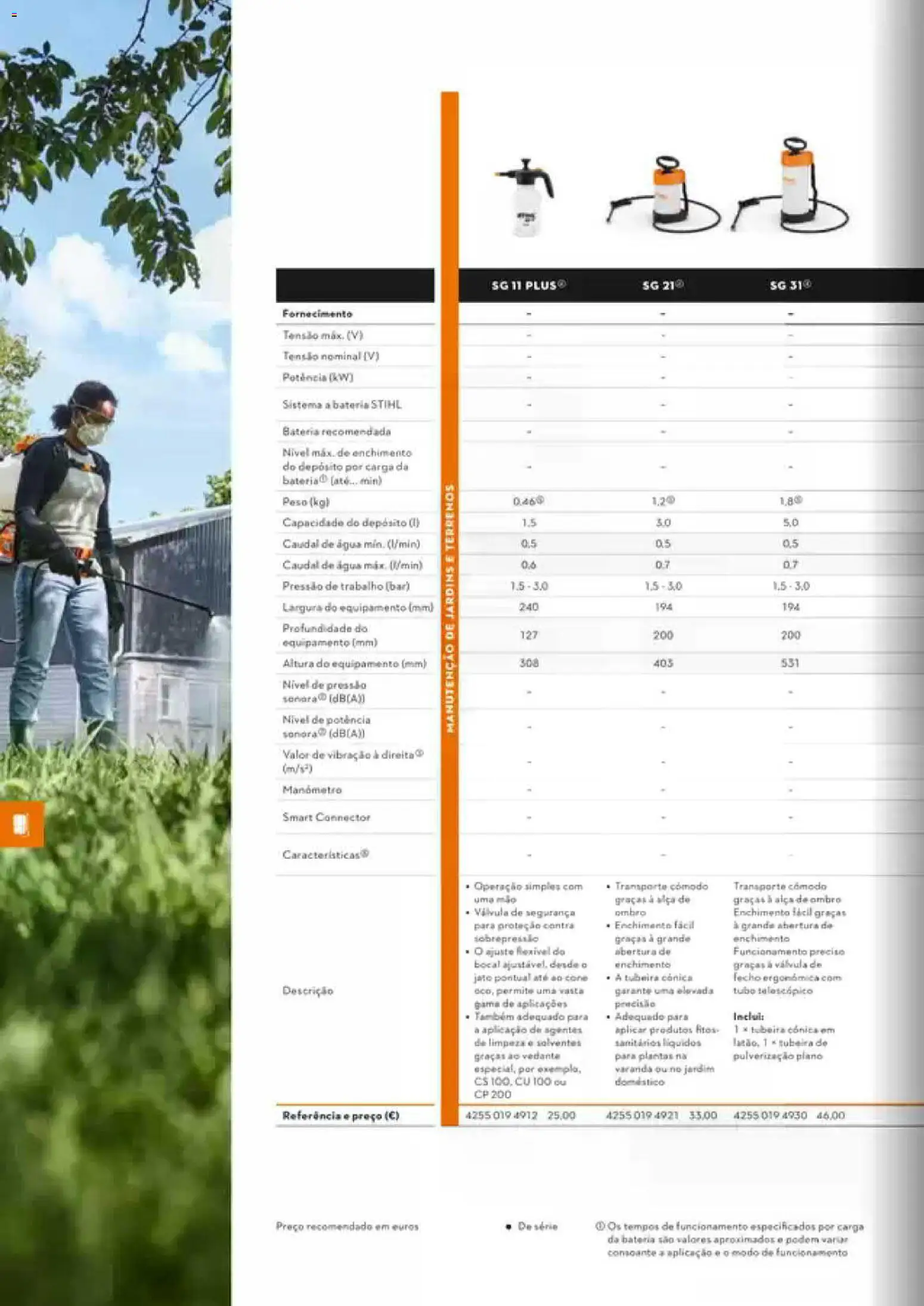 Stihl Catálogo │ válido de 07/09/2026 | Página: 196 | Produtos: Agua, Bateria