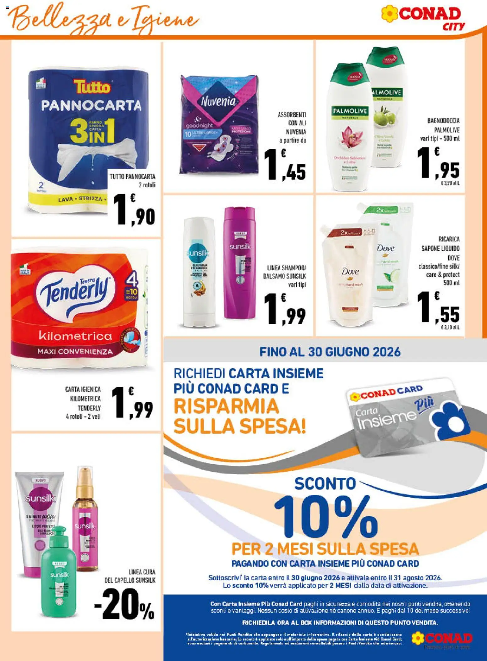 Volantino Conad del 20.05.2026 | Pagina: 15 | Prodotti: Balsamo, Carta igienica, Sapone, Data