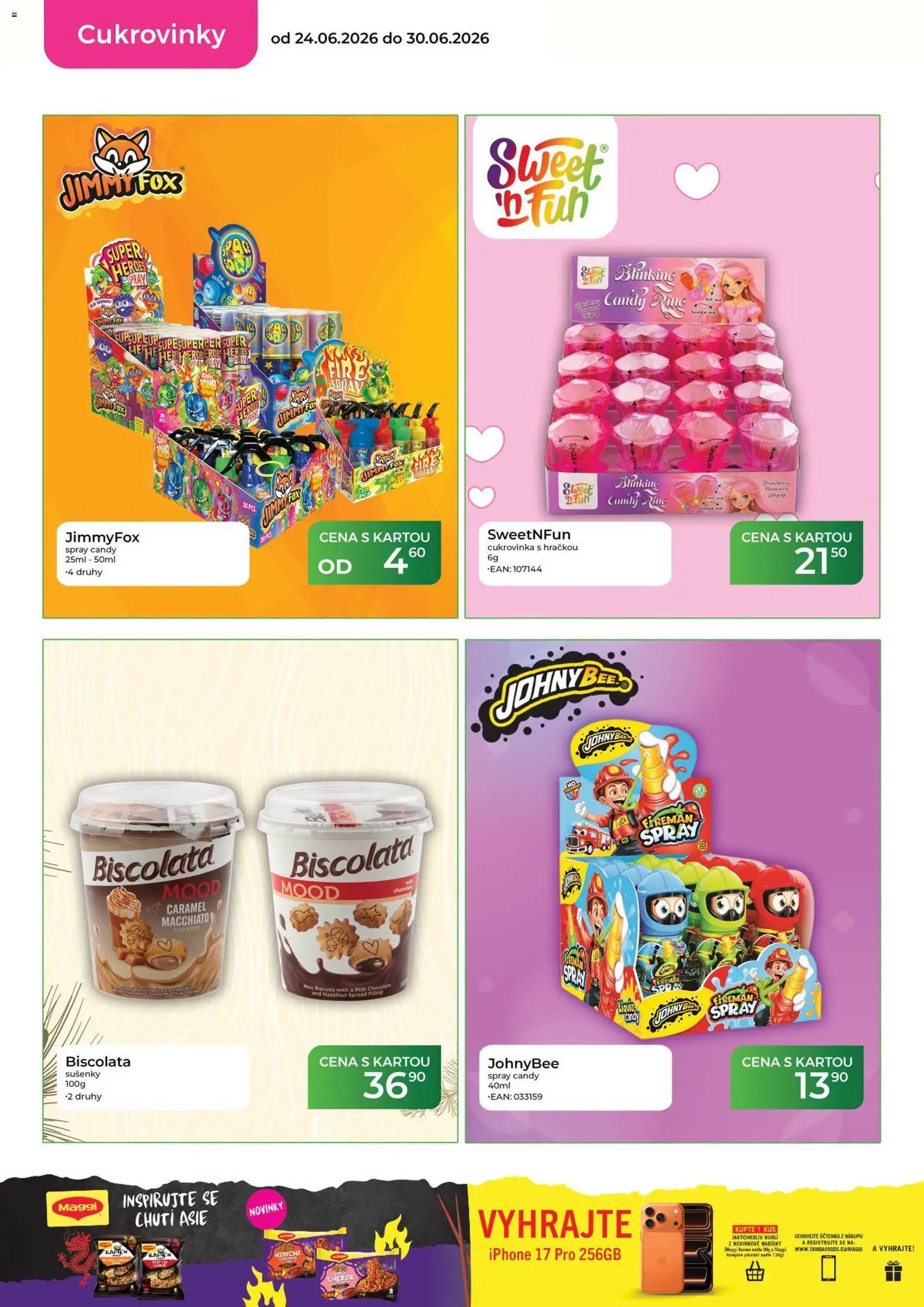 Tamda Foods leták od 24.06.2026 | Strana: 30 | Produkty: Maggi, Iphone, Sušenky
