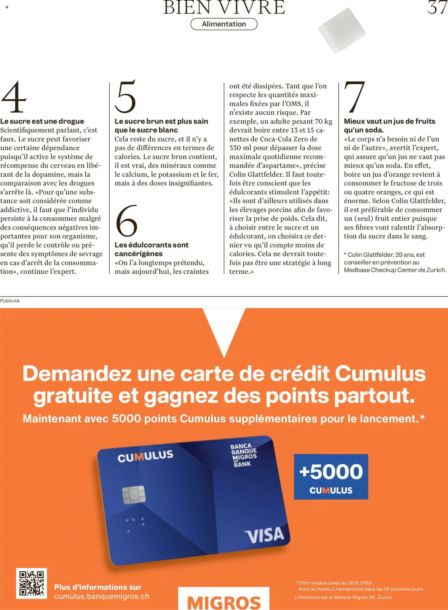 Migros aktionen Magazine FR – gültig ab 29.07.2026 | Seite: 37