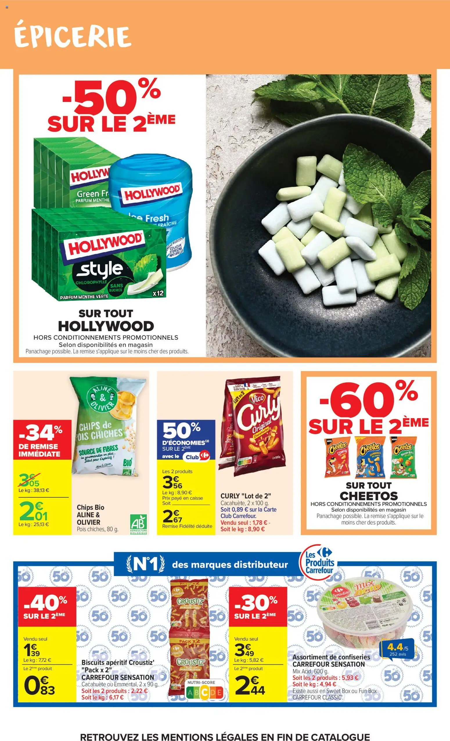 {H1} | Page: 29 | Produits: Menthe, Parfum, Olivier, Chips