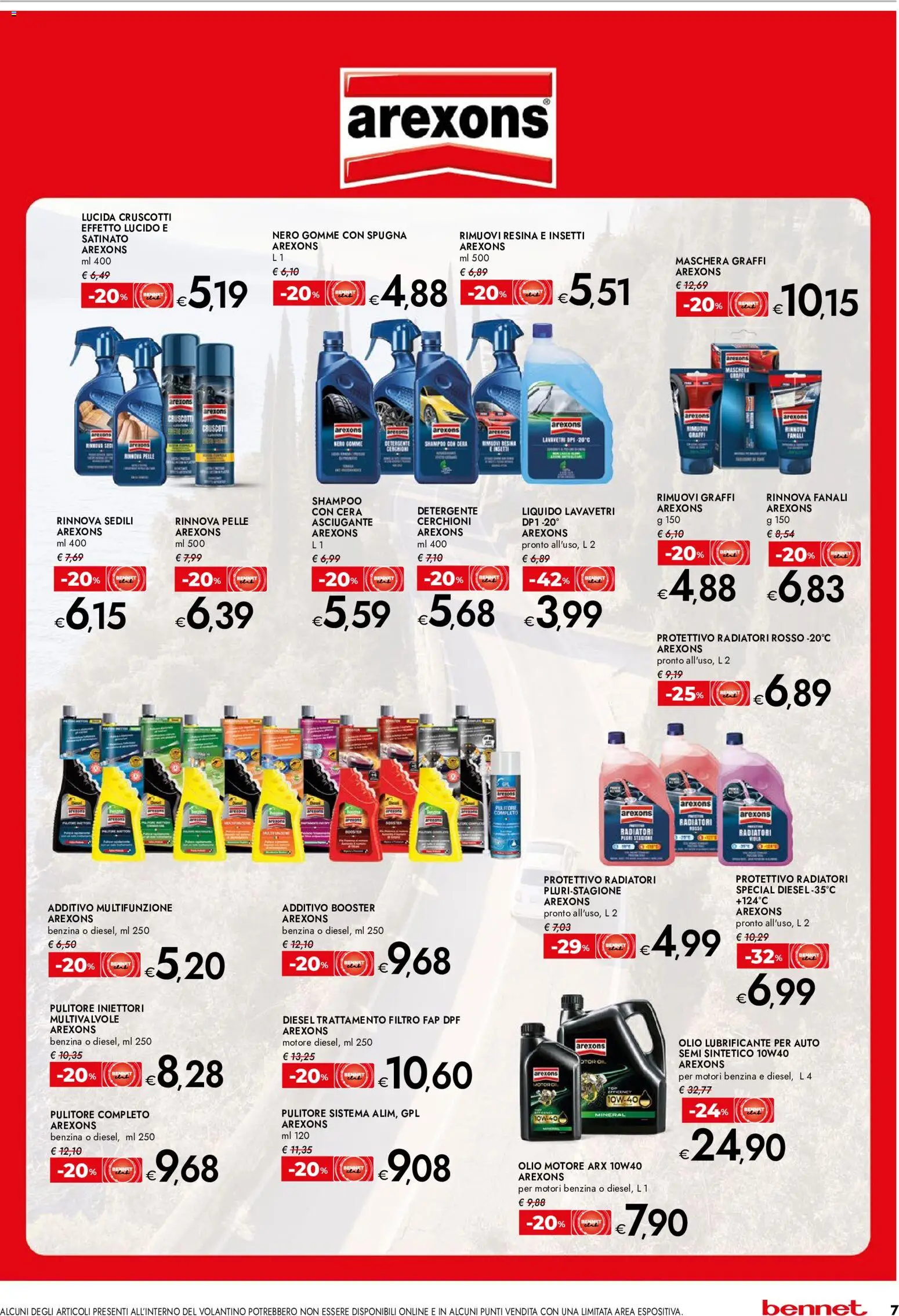 Volantino bennet del 05/10/2026 | Pagina: 7 | Prodotti: Shampoo, Maschera, Lavavetri, Liquido lavavetri