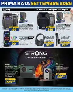 Anteprima del volantino Euronics volantino Anniversario valido a partire dal 08.05.2026 | Pagina: 34 | Prodotti: TV, MP3, Microfono, Speaker