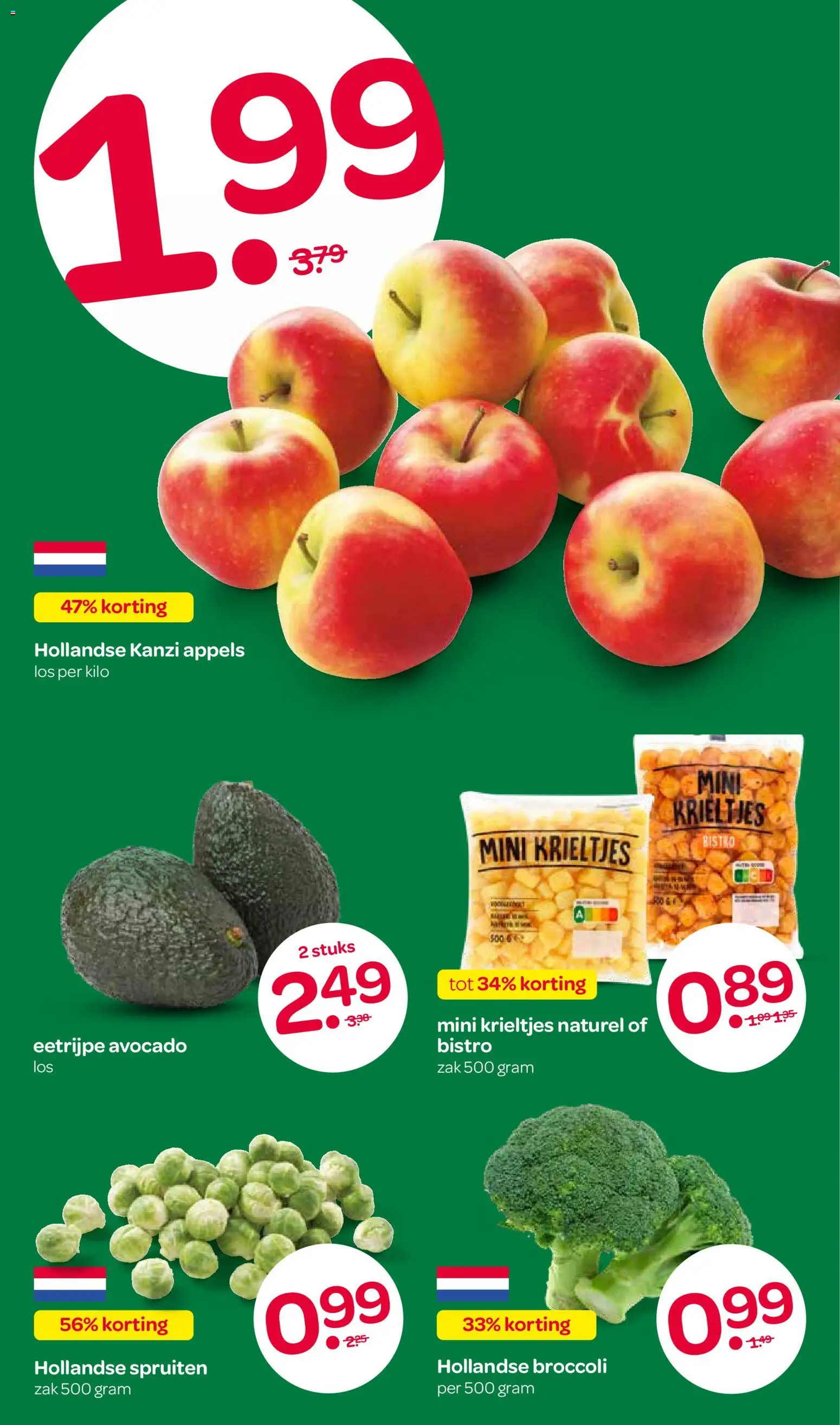 {H1} | Pagina: 5 | Producten: Avocado, Appels, Krieltjes, Zak