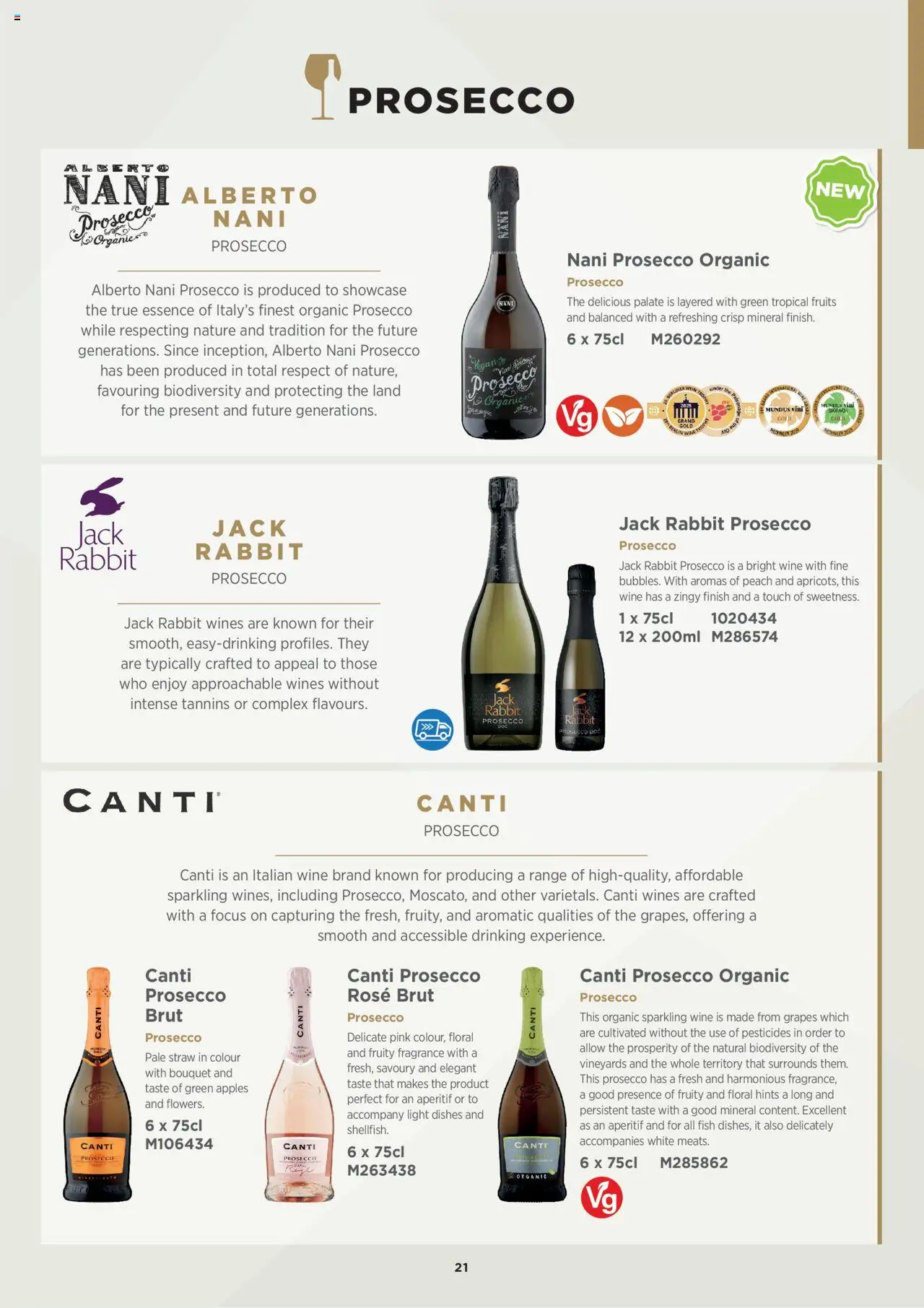 {H1} | Page: 21 | Products: Fragrance, Grapes, Rabbit, Fish