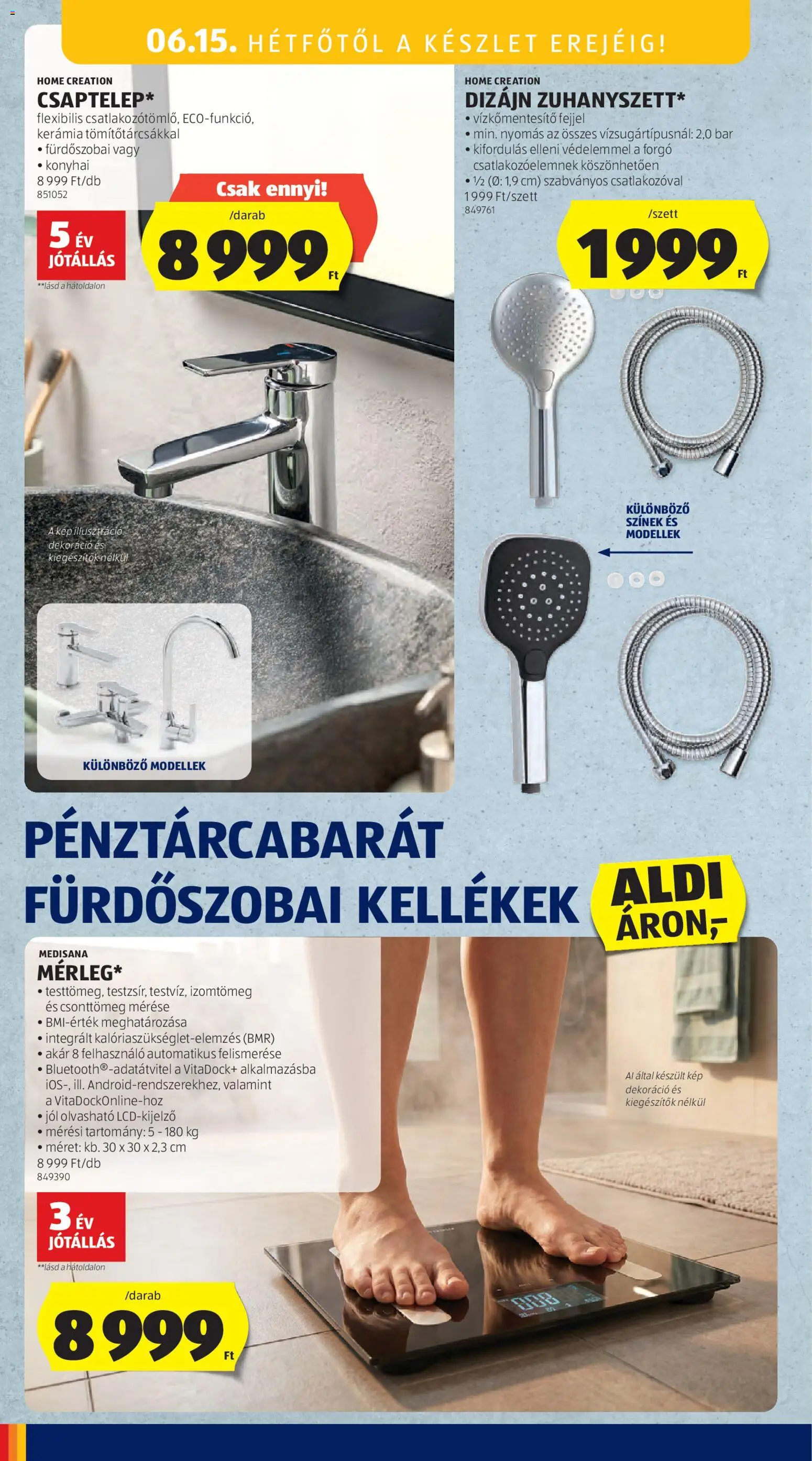 Aldi akciós ujság - amely érvényes a következő dátumtól: 11.06.2026 | Oldal: 54 | Termékek: Dekoráció