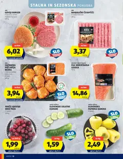 Hofer katalog akcije – veljaven od 01.07.2026 | Stran: 12 | Izdelki: Grozdje, Paprika, Čevapčiči, Piščančja bedra