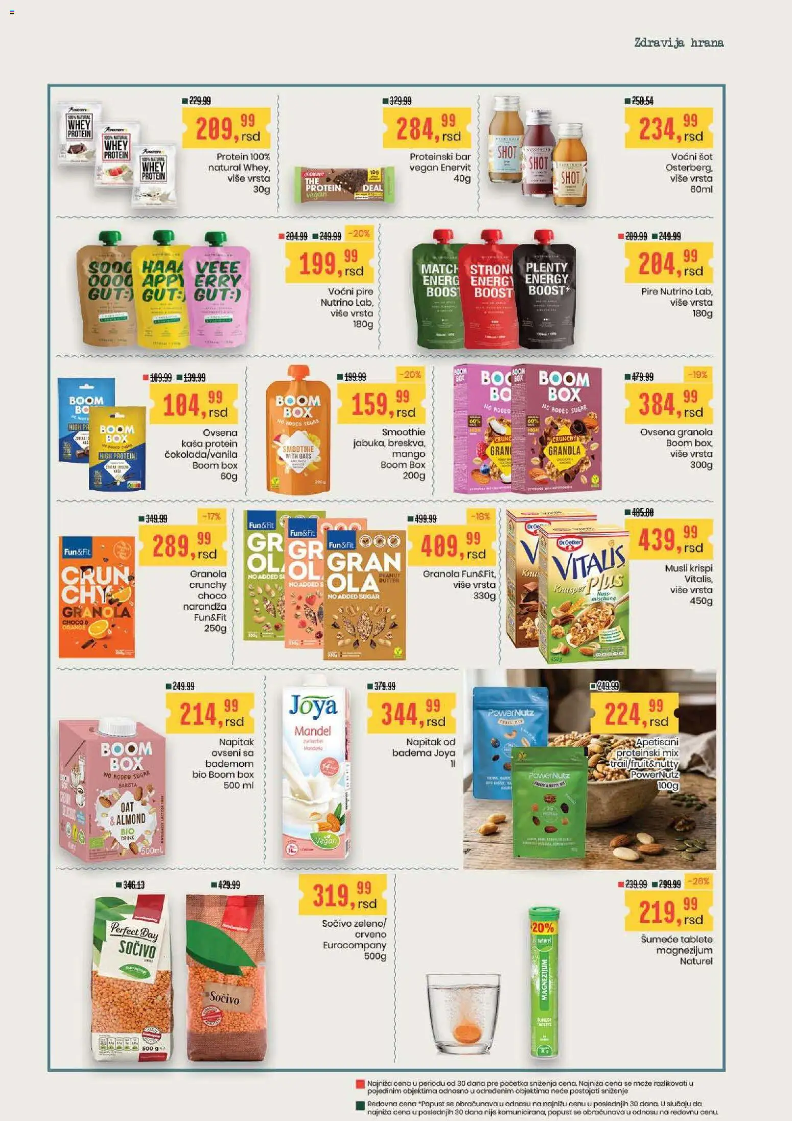 Aroma Market katalog - važi od 17.09.2026 | Strana: 14 | Proizvode: Protein, Mango, Sočivo, Pire