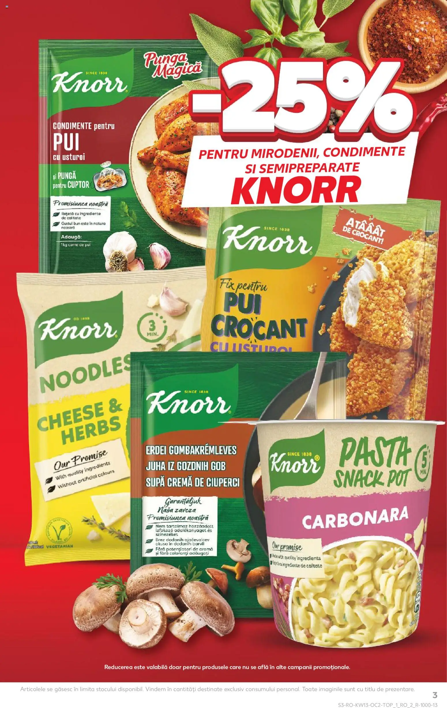 Noul catalog Kaufland – valabil de la 25.03.2026 | Pagină: 3 | Produse: Hacıyatmaz Kedi Oyuncağı, Carne De Pui, Noodles, Condimente