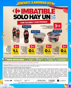Vista previa Carrefour Market folleto válido desde el 24/09/2026 | Página: 32 | Productos: Proteína, Queso, Queso fresco, Té