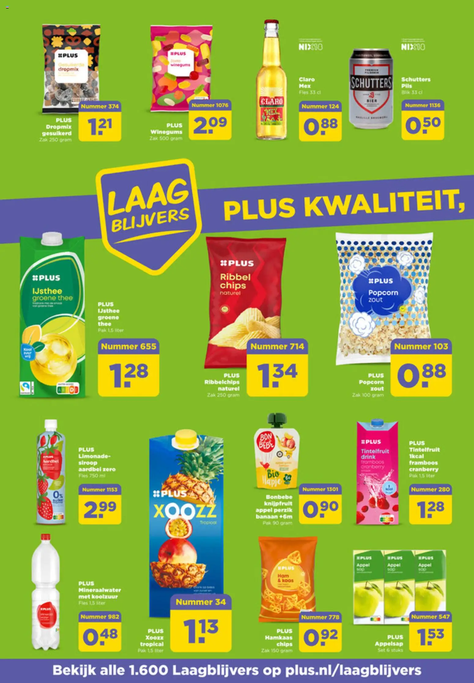 {H1} | Pagina: 6 | Producten: Fles, Limonade, Mineraalwater, Aardbei