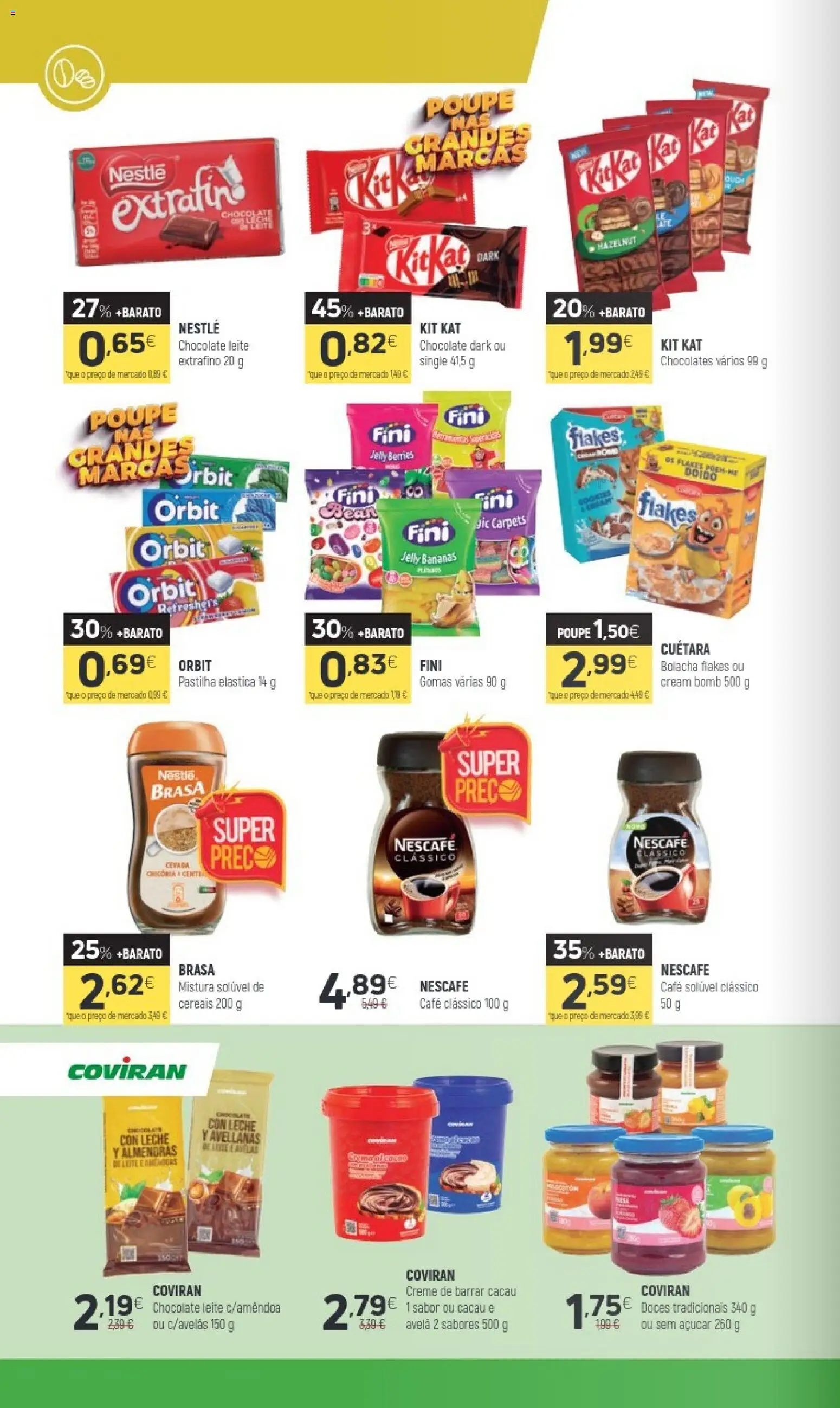 Coviran folheto │ válido de 21.04.2026 | Página: 10 | Produtos: Nestlé, Café, Açúcar, Doces