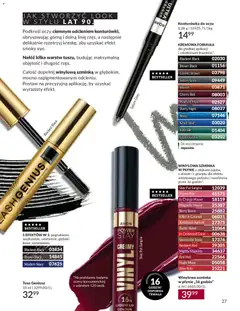 Pogląd oferty "Avon Katalog 9 2026" - ważna od 01.09.2026 | Strona: 27 | Produkty: Magnetic, Sangria, Szminka, Konturówka